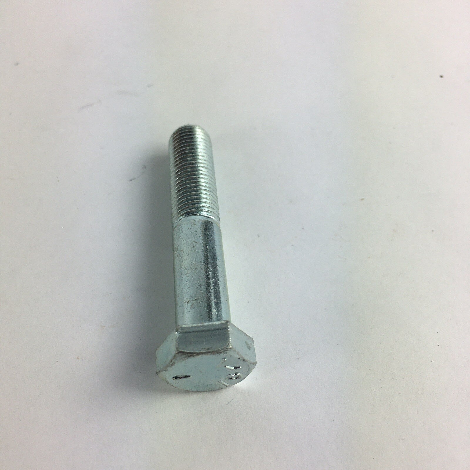 3/8"-24 x 2" Grade 5 Zinc Finish Hex Cap Screw - Kingpin packages of 10