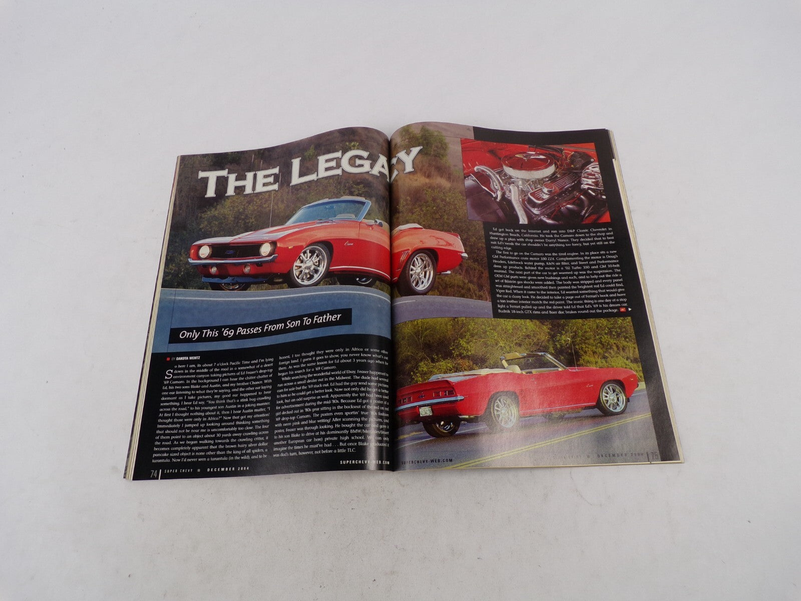 December 2004 Super Chevy Holiday Gift-Giving Guide 20 Engine Tips Modern SS-454
