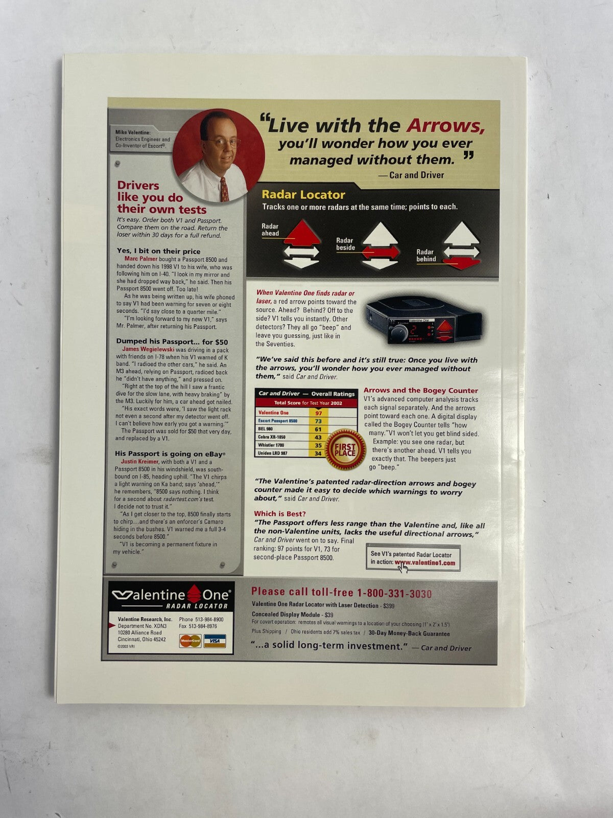 November 2003 Porsche Panorama Magazine