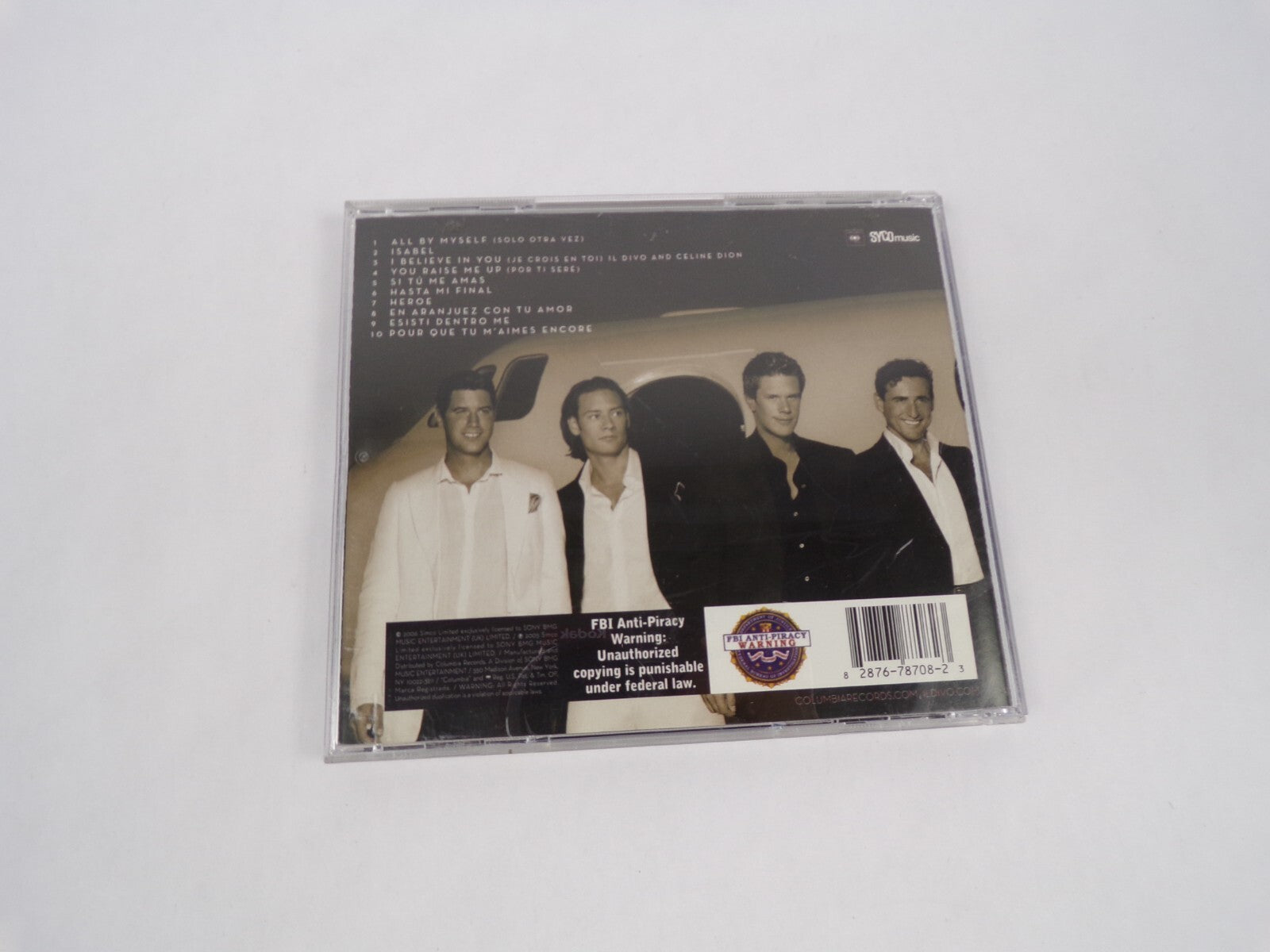 Il Divo Ancora All By Myself Isabel Herdoe Pour Que Tu Maimes Encore CD#63