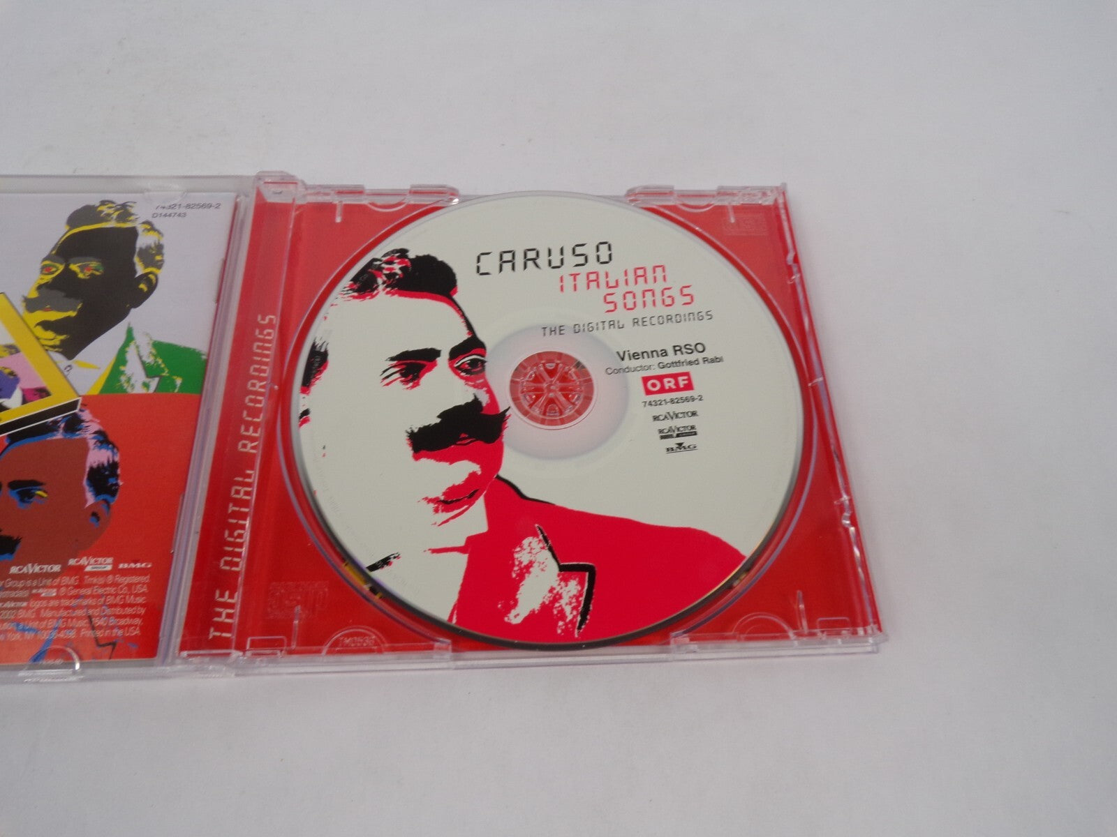 Caruso Italian Songs'O Sole Mio Santa Lucia Core 'Ngrato 'A Vucchella L'addCD#70