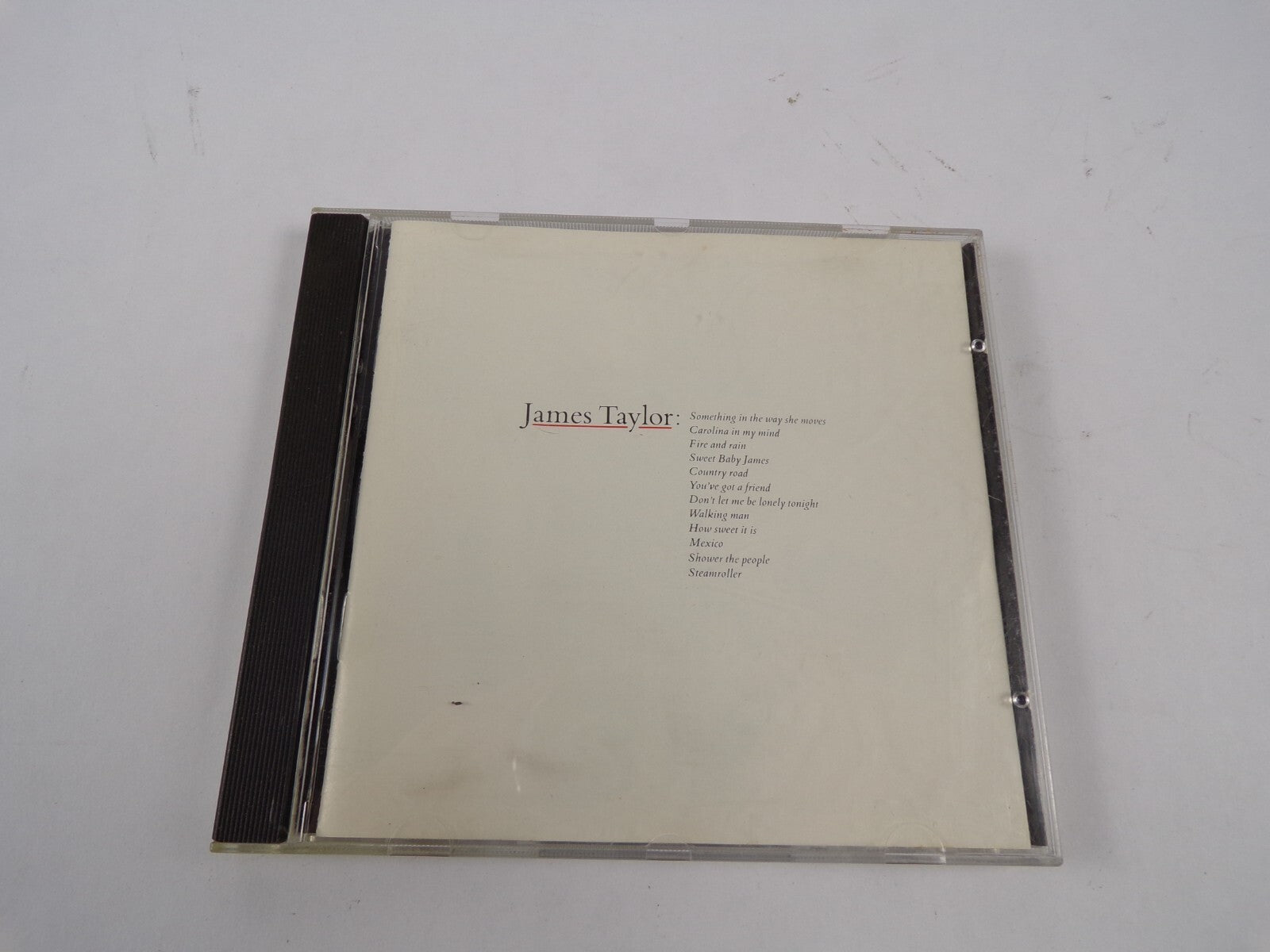 James Taylor CD collection Fire and Rain Mexico Steamroller Blues compilation