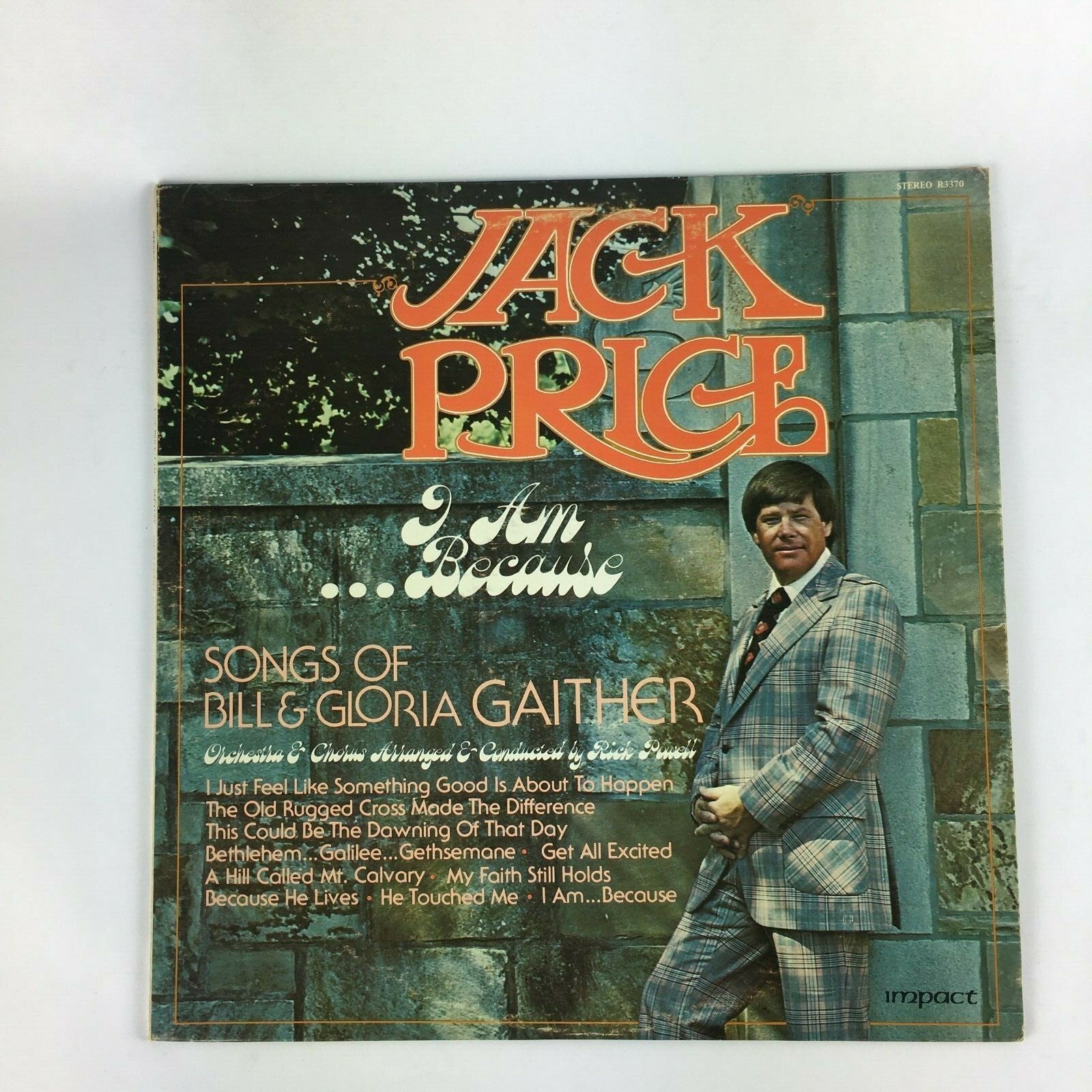 JACK PRICE: I Am.....Because Songs of Bill & Gloria Gaither