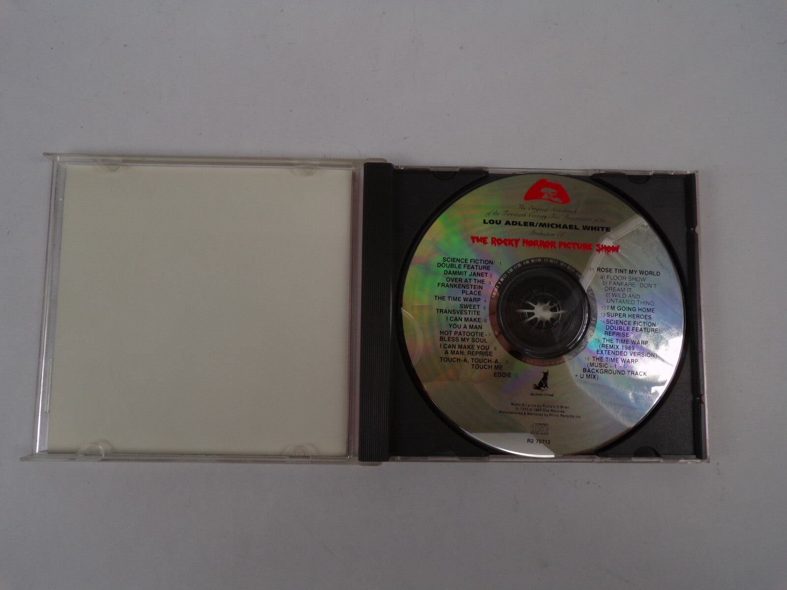 The Rocky Horror Picture Show Action Packed Romance CD#38