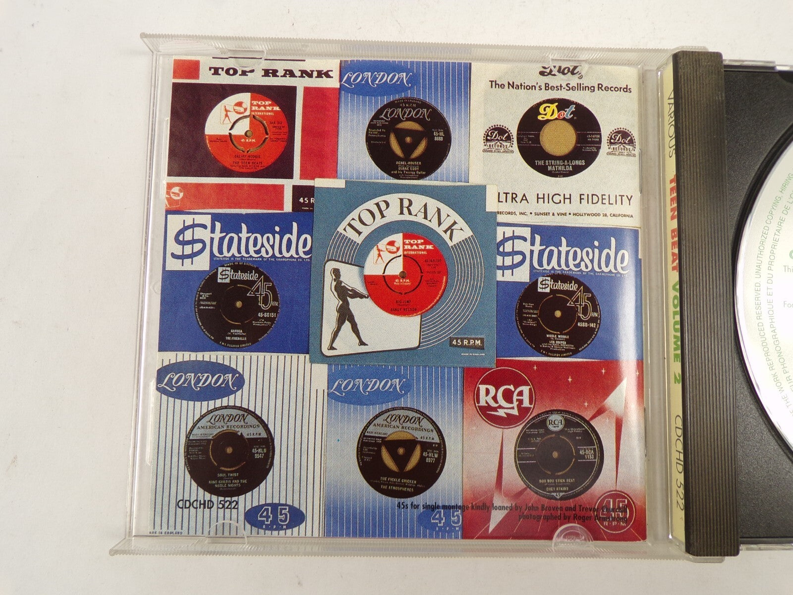 Teen Beat Vol 2 Califf Boogie Mathilda Cerveza Carioca Kabalo Big Jump CD#45