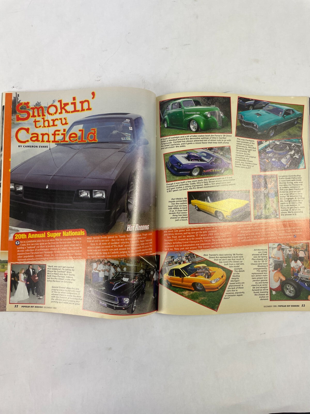 December 1998 Hot Rodding Magazinee Technostalgia Retro Style Meets The 21st