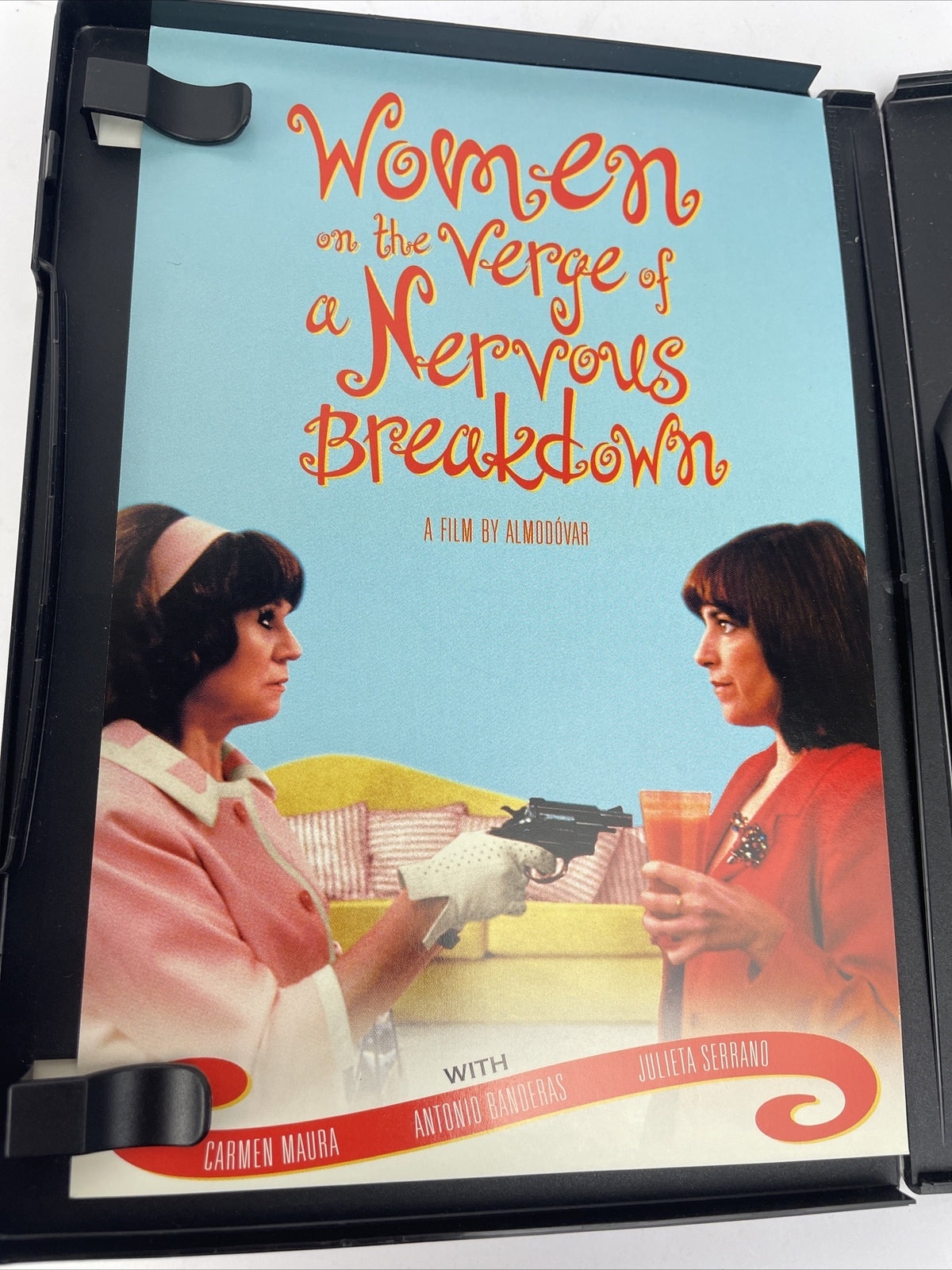 Women On The Verge Of A Nervous Breakdown DVD Antonio Banderas Carmen Maura MINT