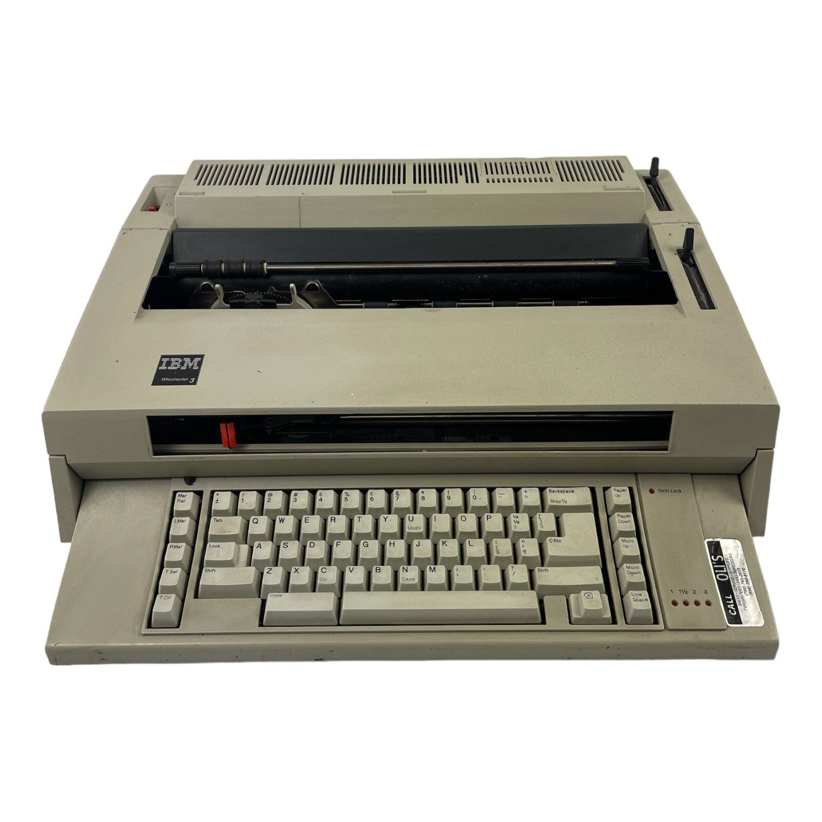 IBM Wheelwriter 3 Typewriter Word Processor Vintage Typing Electric - PARTS