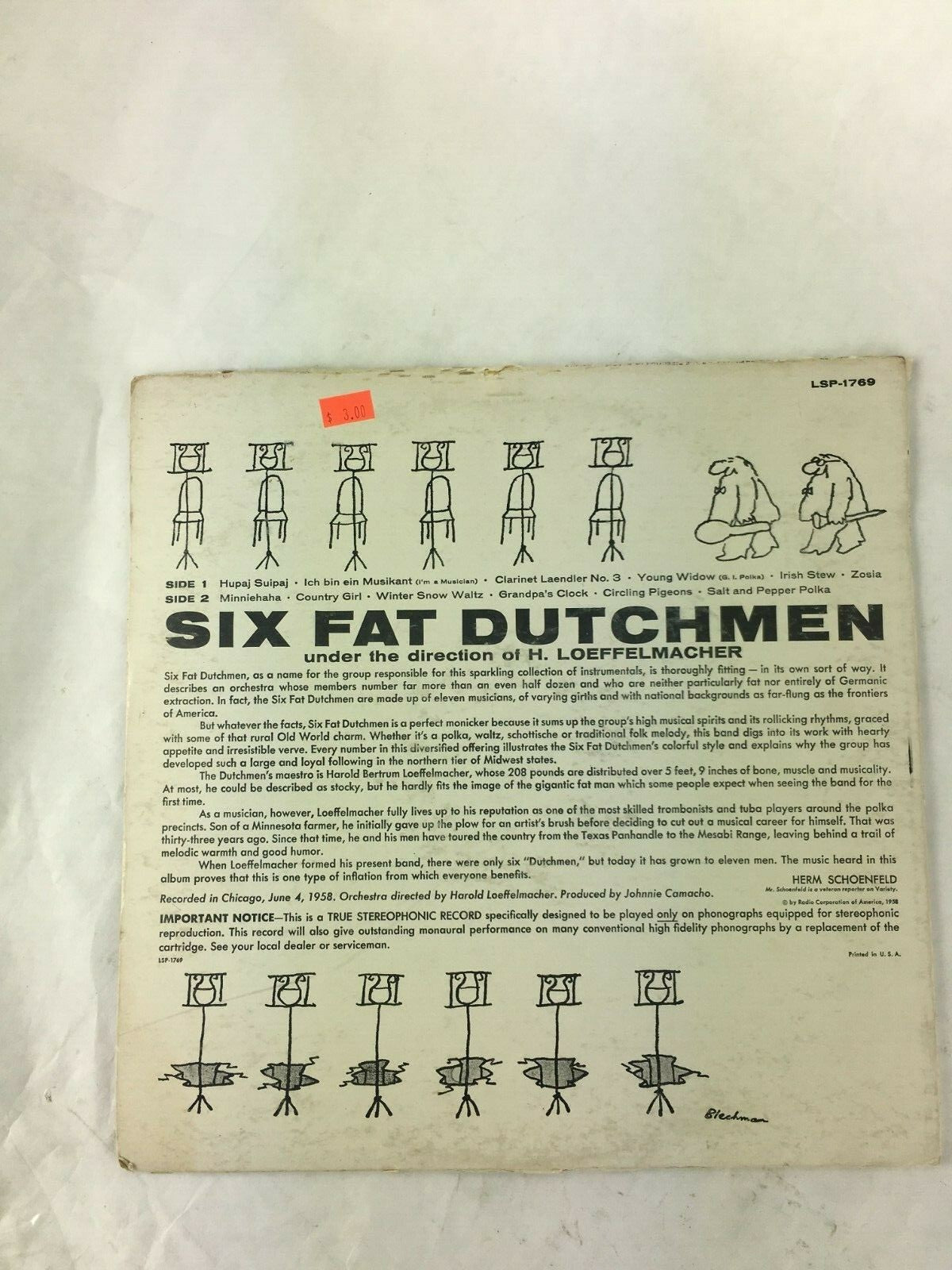 Living Stereo 6 Fat Dutchmen