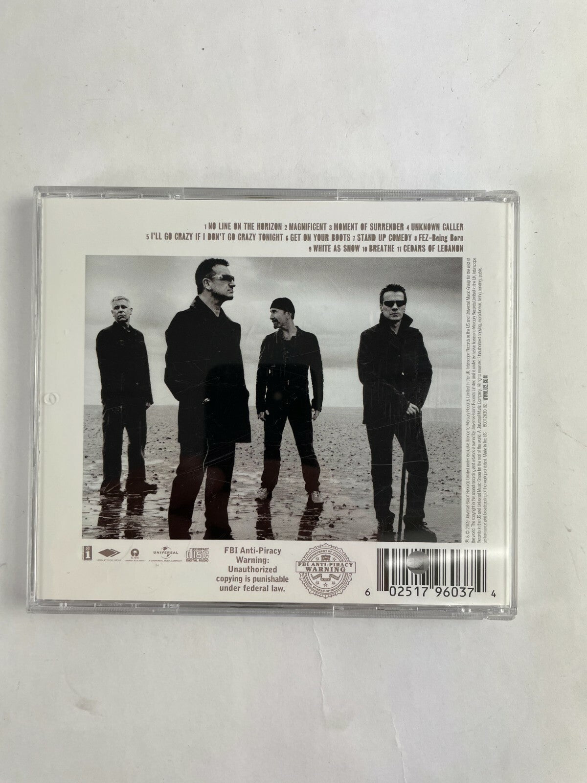 U2 No Line On The Horizon Magnificent Moment Of Surrender Disc Q11