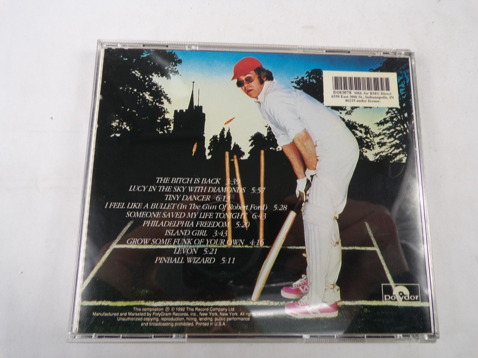 Elton johs Greatest Hits Volune ll The Bitch Is Back Pinball Wizard Levon CD#57