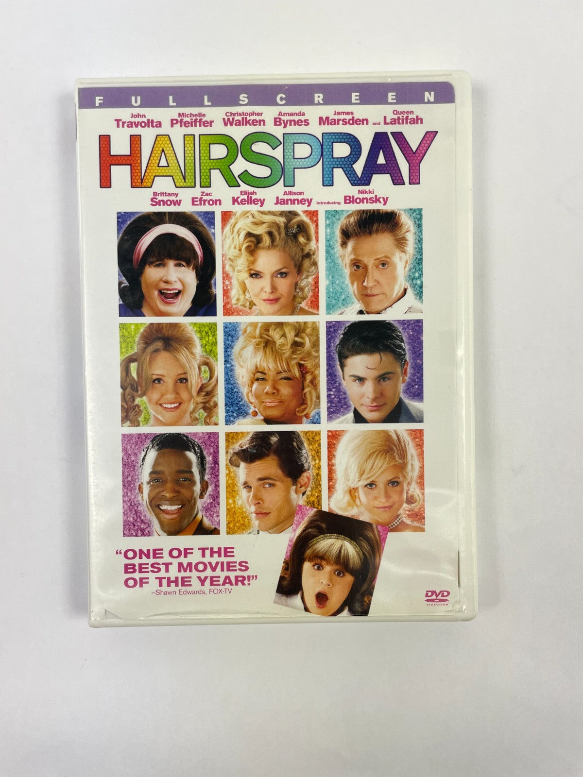 Hairspary Snow Efron Kelley Janney Nikki Blonsky Travolta Pfeiffer DVD Movie