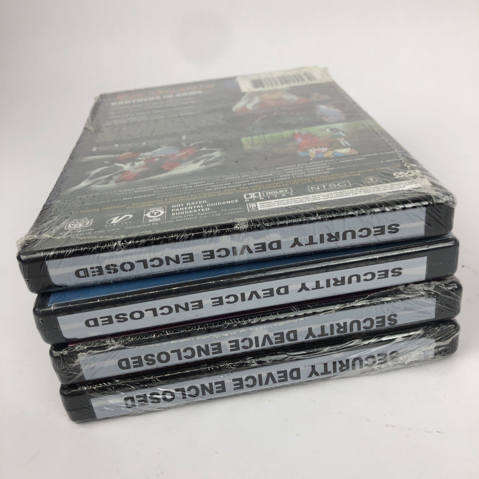 4 x Inuyasha Anime DVD Lot Crimson Blade Monkey Business + + Brand New Sealed