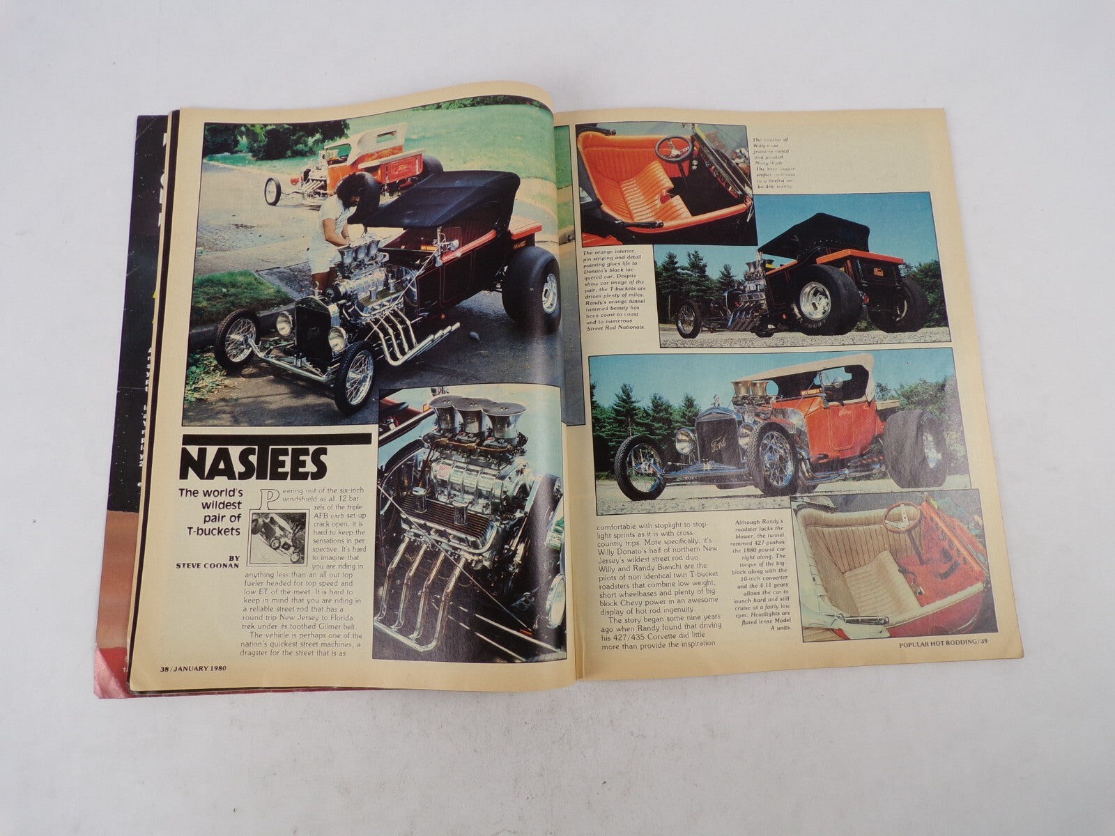 January 1980 Hot Rod Magazine ''Personalize'' Your Street Machine Bracket Mania!