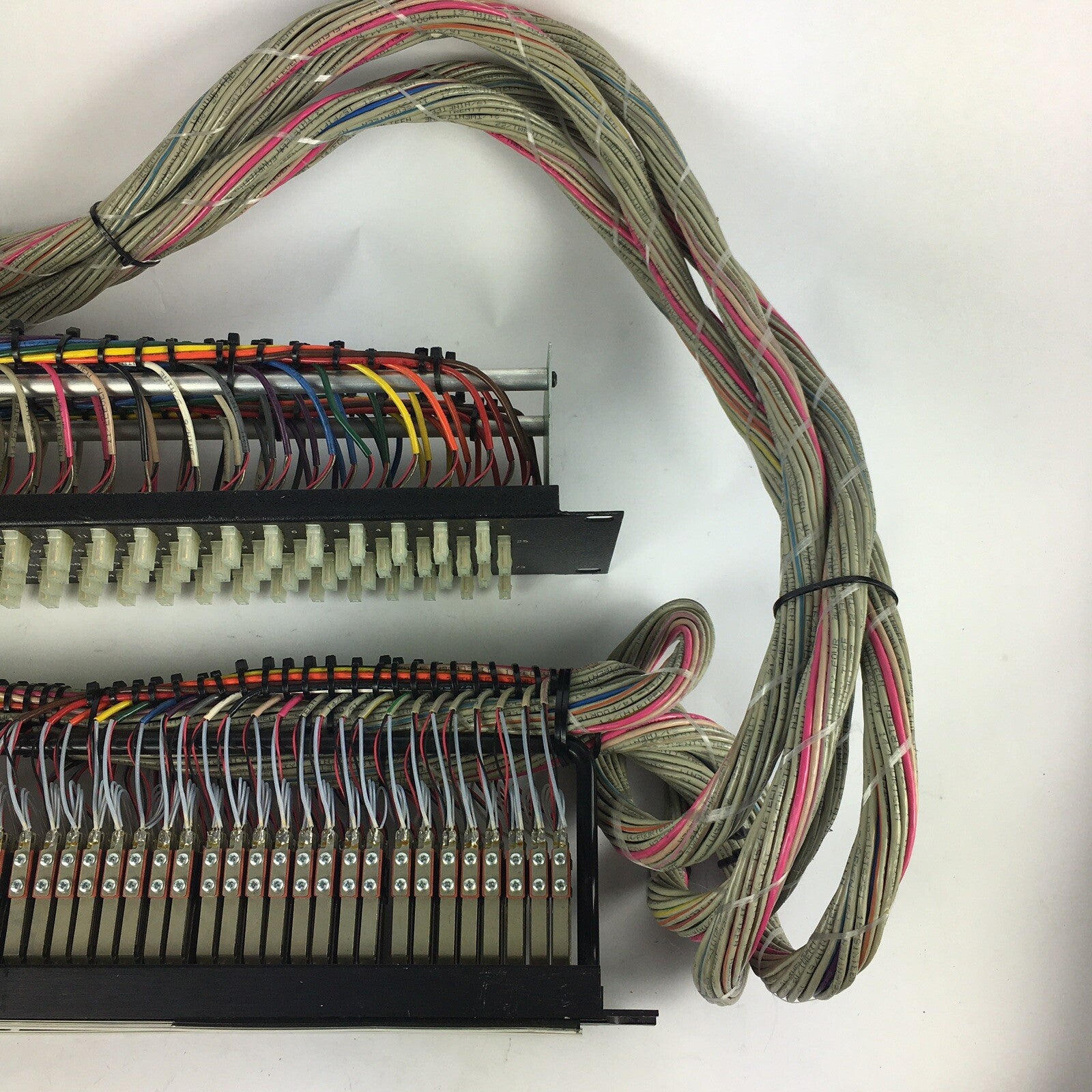 FN BLACK Rean Neutrik TT Bantam 96 Point Patch Bay Wired e3 panel 96 connectors