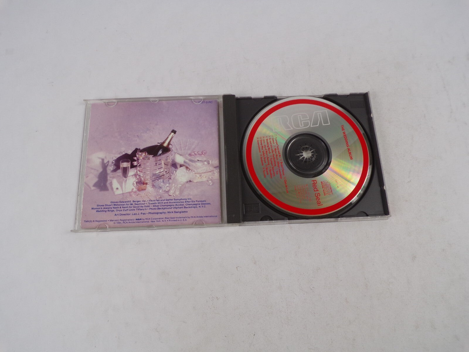 The Wedding Album Trumpet And Air' Bridal Chorus' Clair Delune' Canon' CD#34