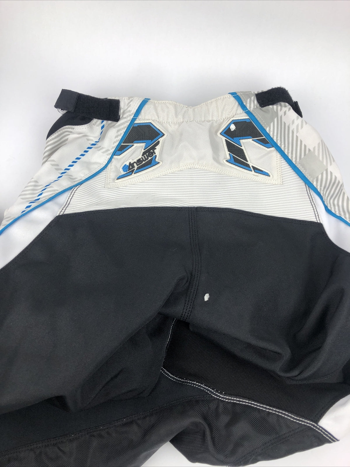 Answer Racing 2010 WMX Motocross MX ATV Pants White Black Girls Youth Size 4
