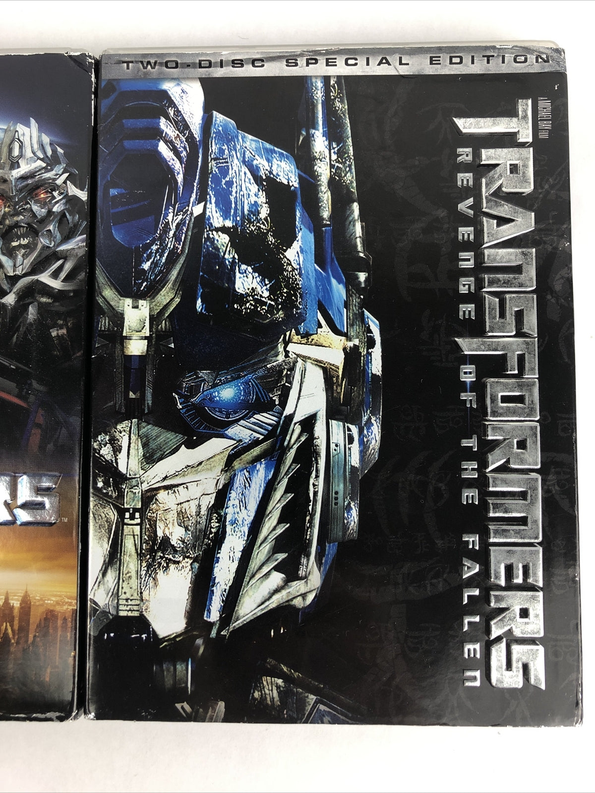 Transformers Lot of 2 movies Transformers and Revenge of the Fallen Michael Bay