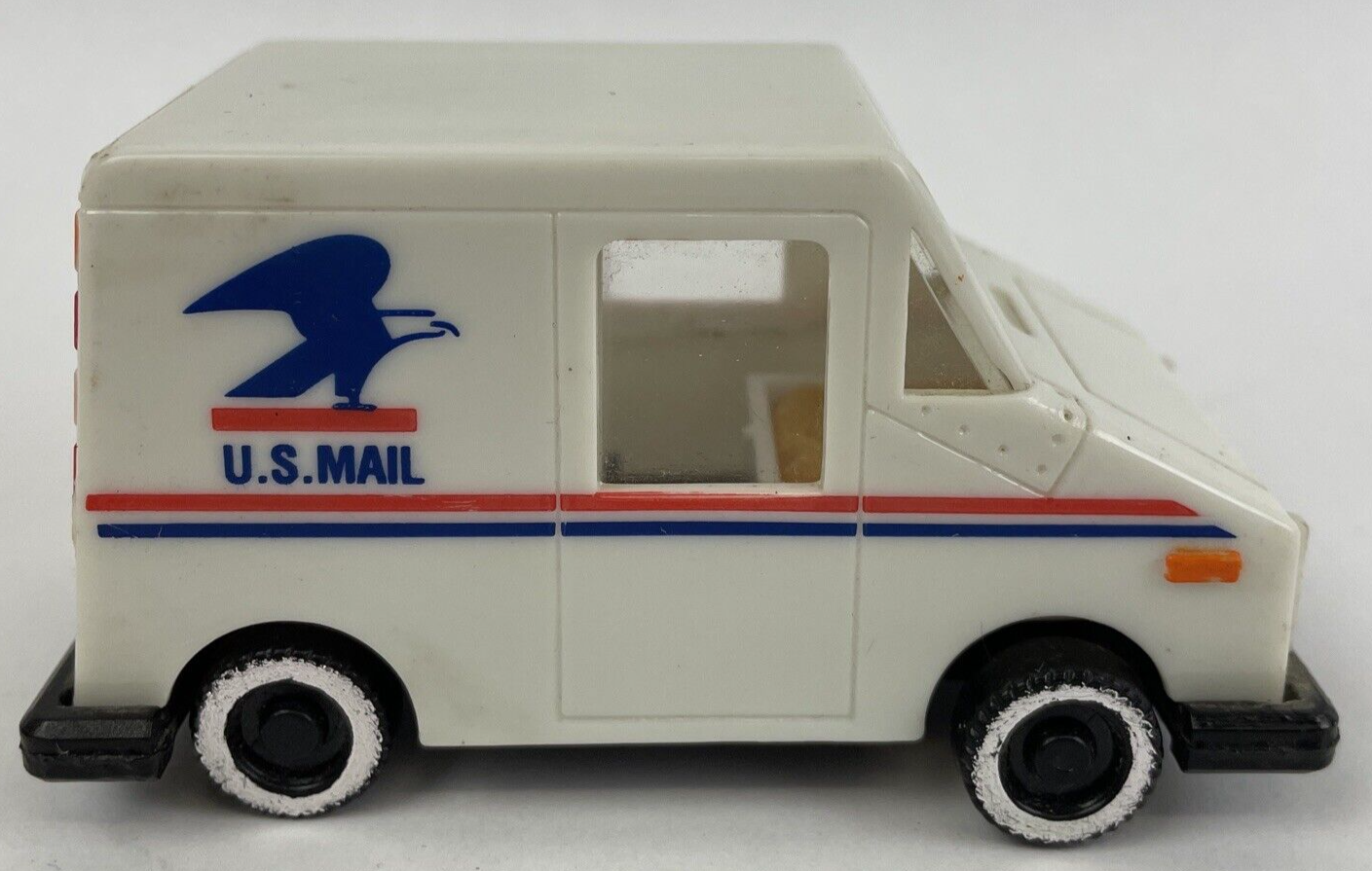 Vintage U.S. Mail Truck Eagle Logo on Side w Compartments Plastic Collectible *