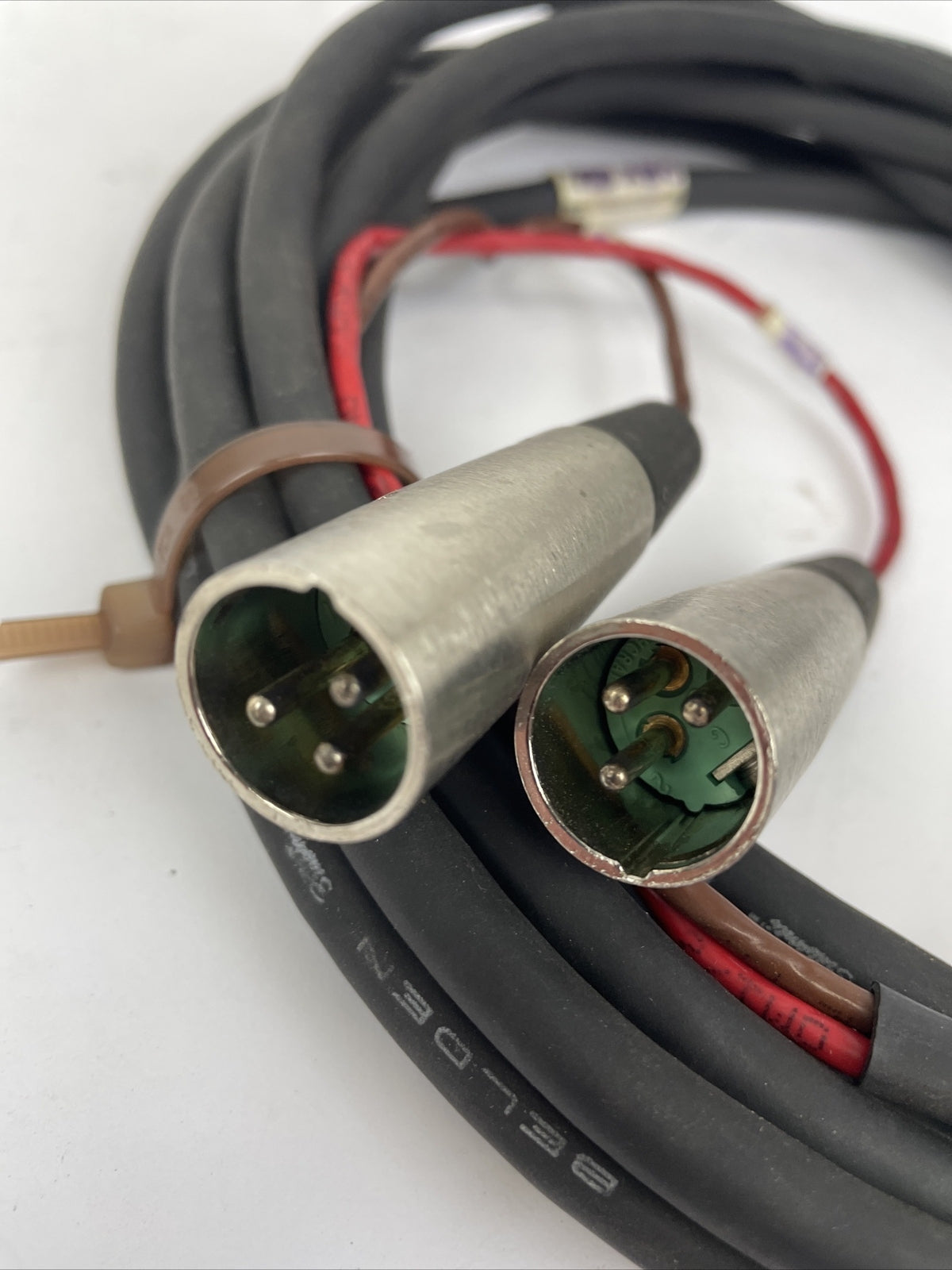 SWITCHCRAFT XLR Microphone Cable 2 x Male To 2 x Female 3-Pin Mic Audio Lead