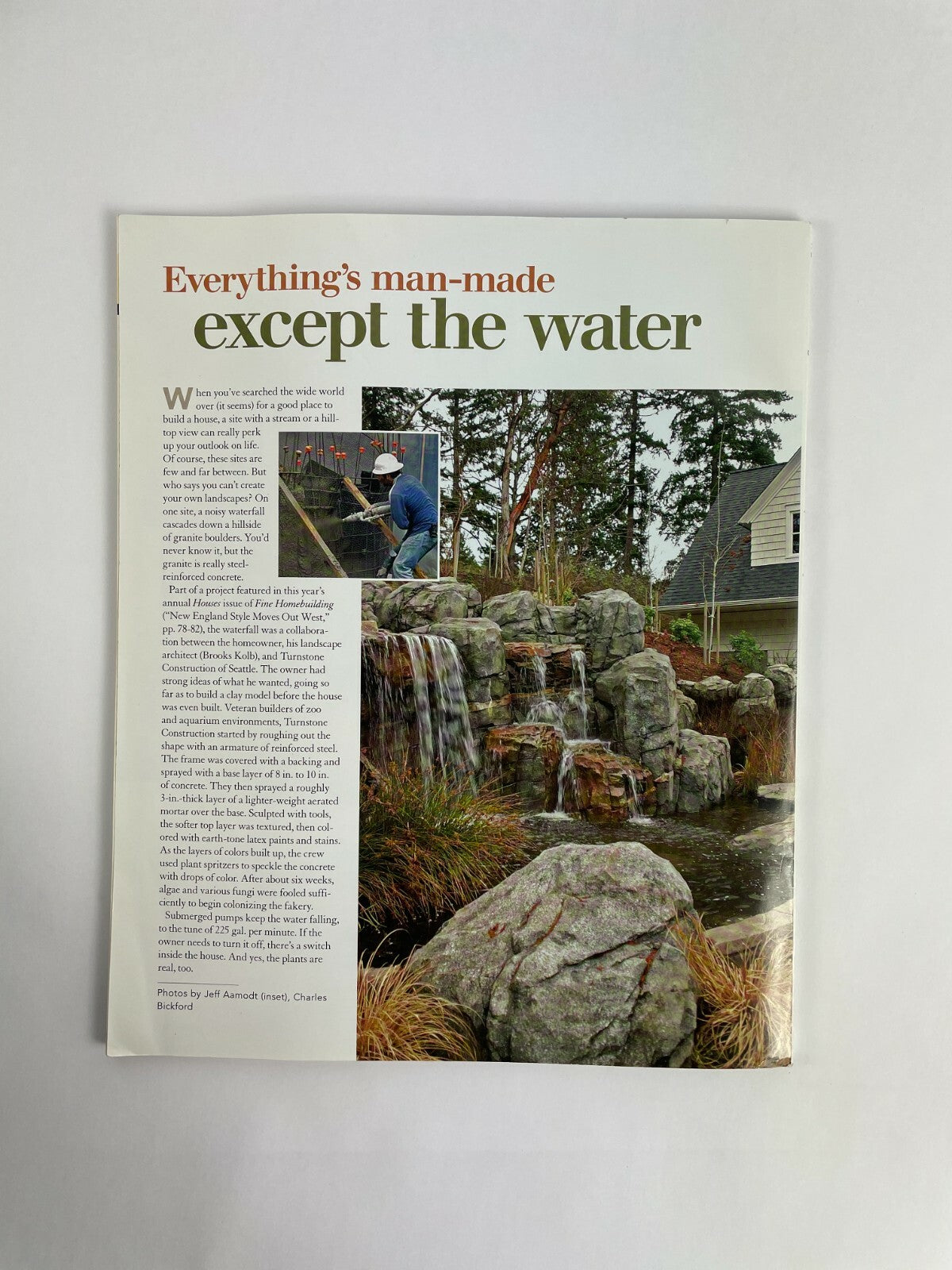 July 2005 Fine Homebuilding Magazine Synthetic Decking Choices VarietyLooking #A