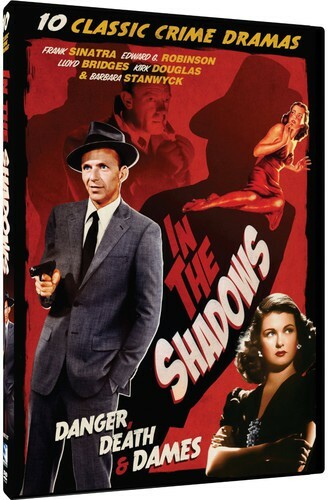 In the Shadows: 10 Classic Crime Dramas DVD 2015 3-Disc Set "Danger Death Dames"