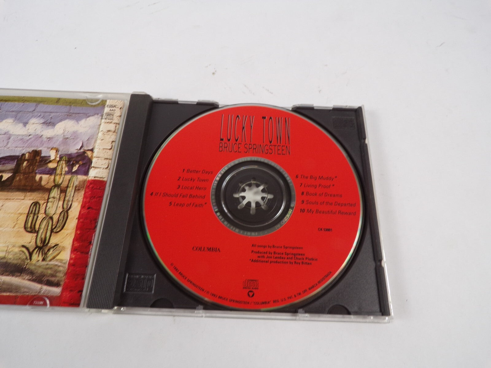 Lucky Town Bruce Springsteen Better Days Lucky Town Living Proof CD#61