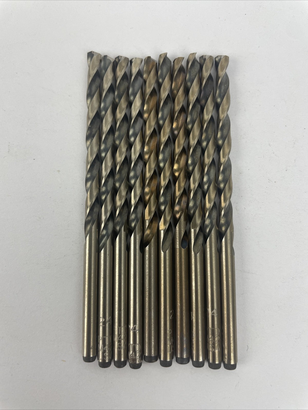 Lot 10 x No.24 HSS High Speed Steel Drill Bit Straight Shank Qty. 10 3.92mm #24