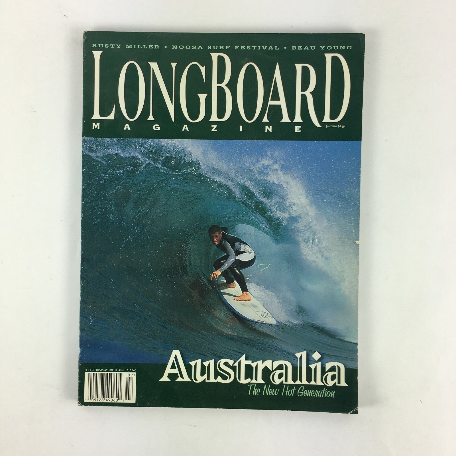 July 2000 Longboard Magazine Australia The New Hot Generation Rusty Miller