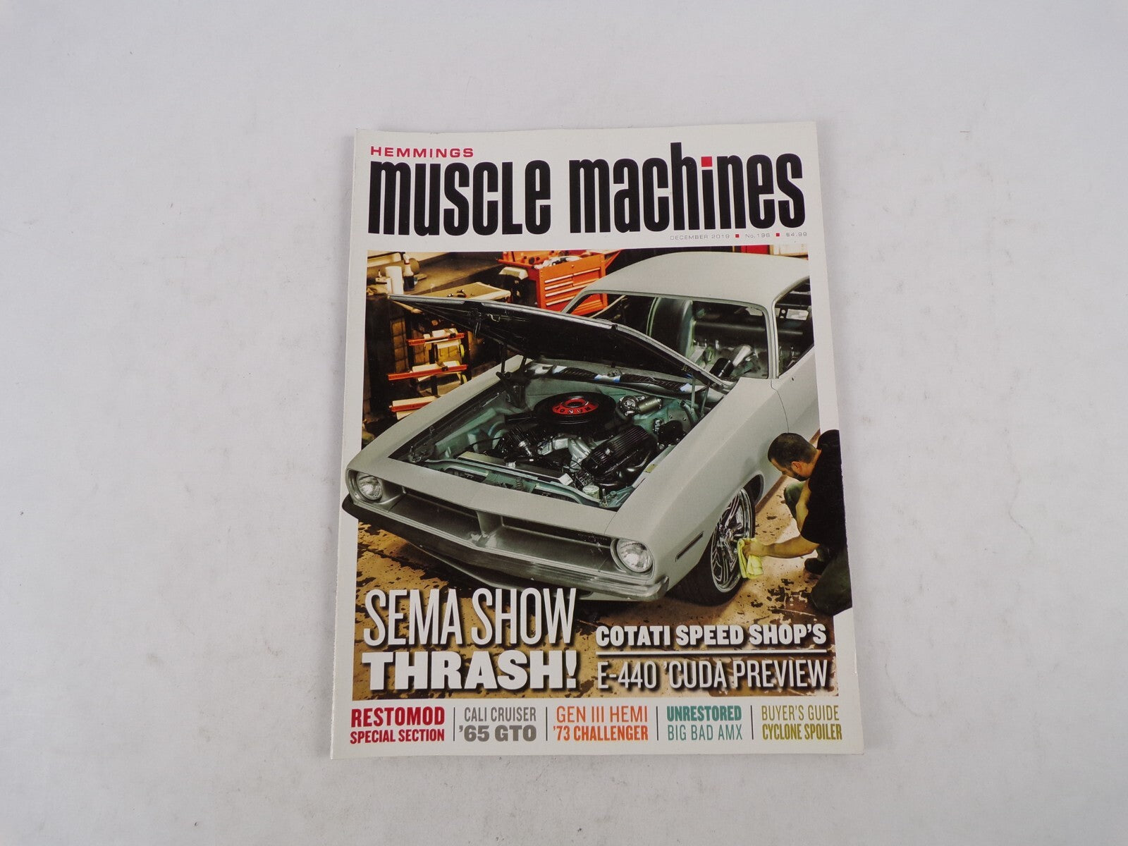 December 2019 Muscle Machines Magazine Sema Show Thrash! Cotati Speed Shop's E-4