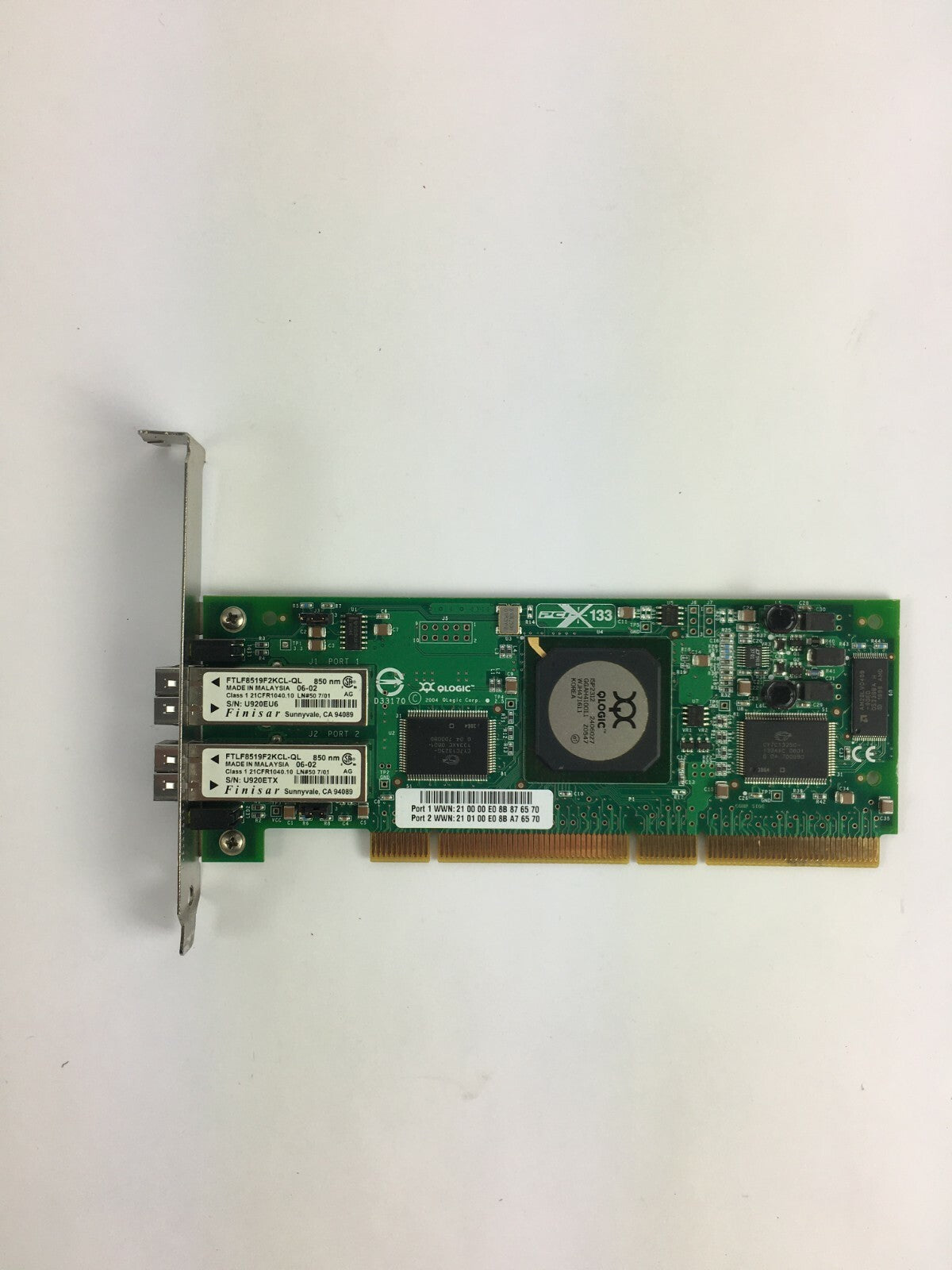 Genuine Qlogic ISP2312 Network Controller PCI Card Desktop PC