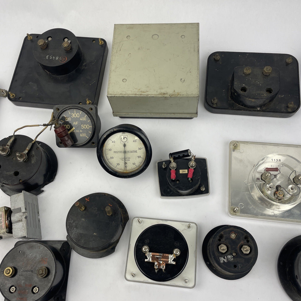 Vintage Lot Regulators and Gauges Meters Steampunk Industrial Simpson Motorola