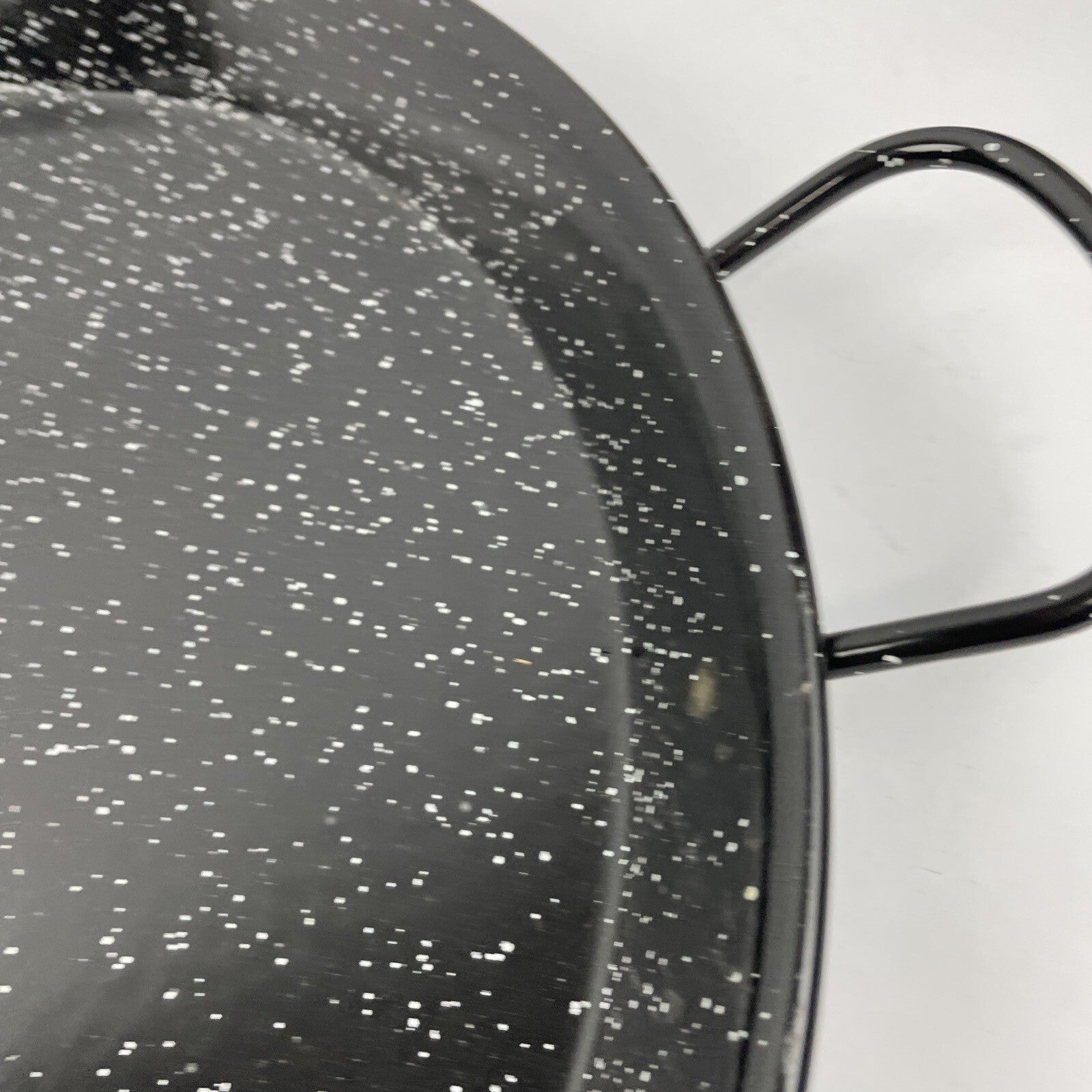 Paella Pan VAELLO LA Valenciana Paellera ferro 2 manici martello 46cm 18" Spain