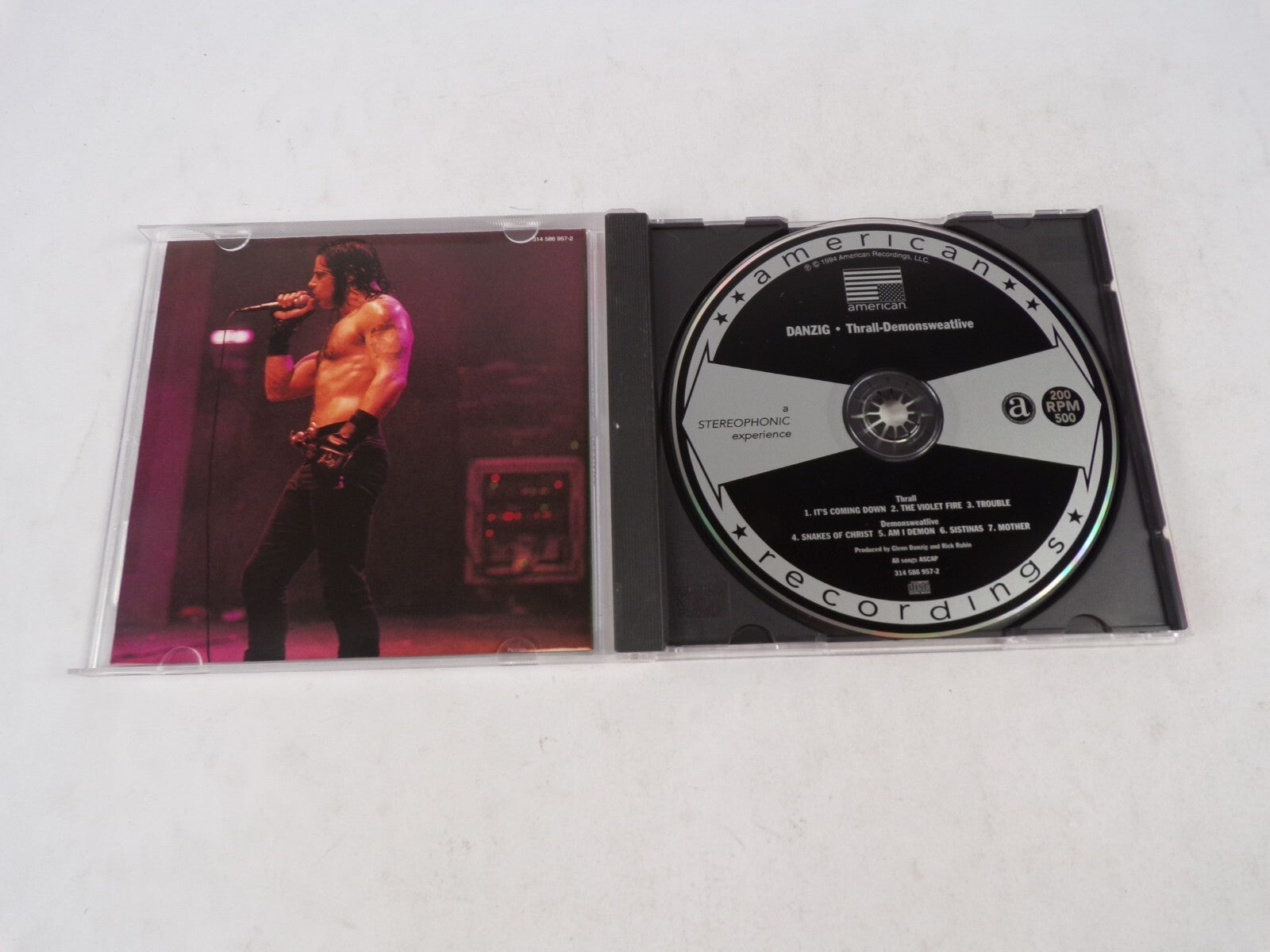 Danzig Thrall-Demonsweatlive It's Coming Down The Violet Fire Trouble CD#22