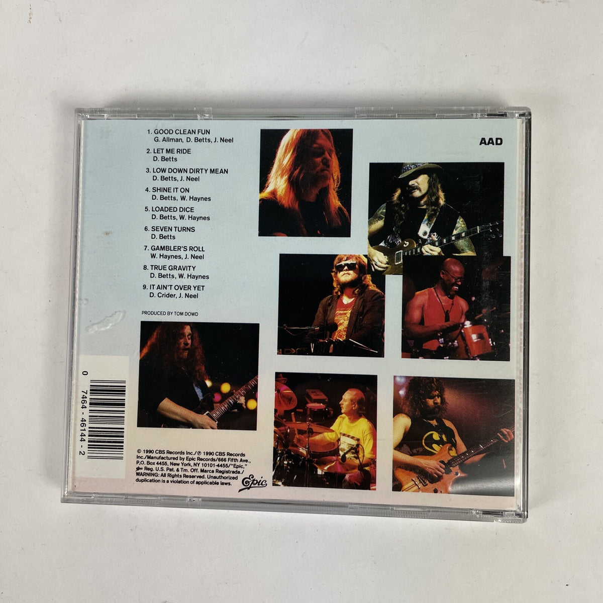 The Allman Brothers Band - Seven Turns CD # 23