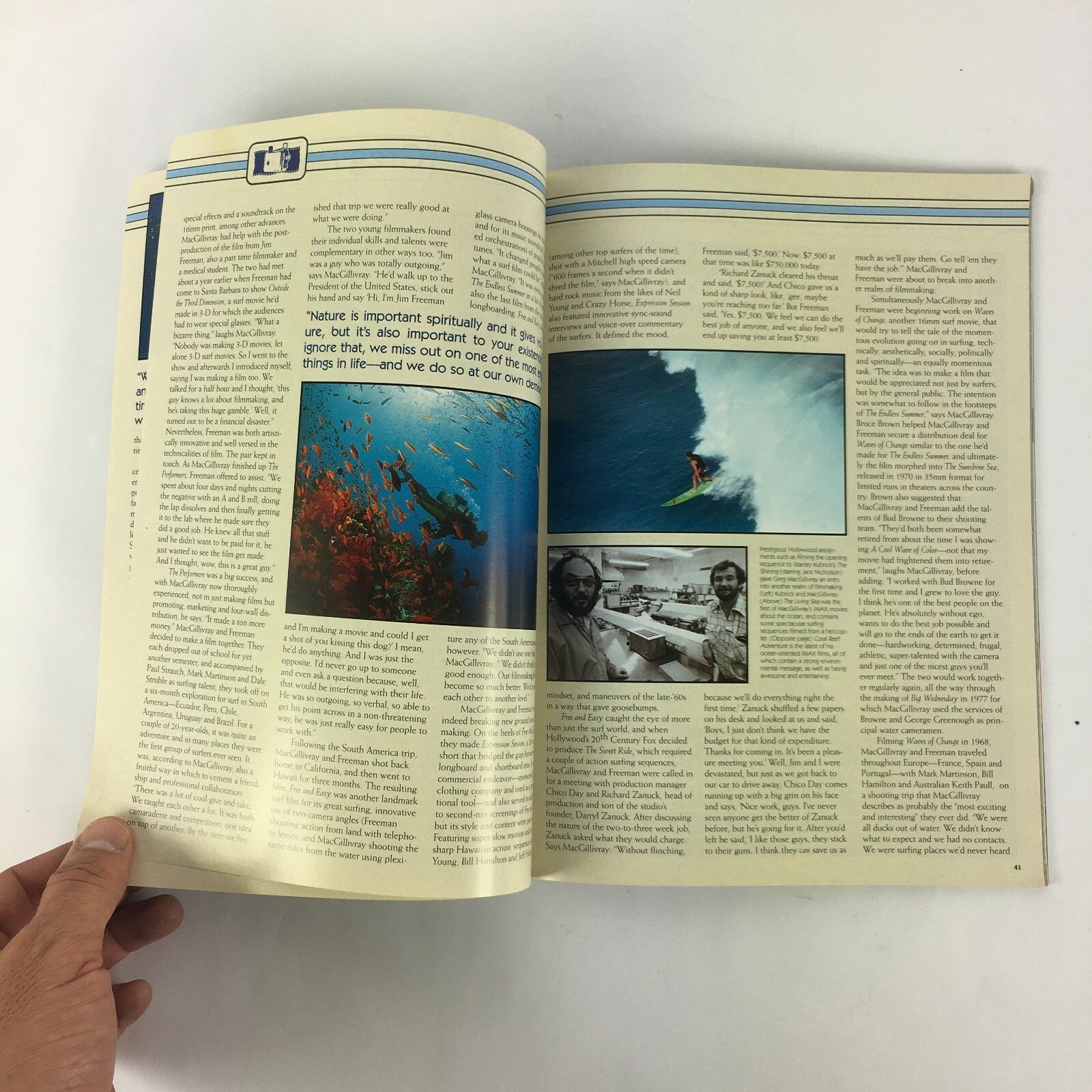 July 2003 Longboard Magazine Baja Tales from the Tip Epic Pipleline Samoa