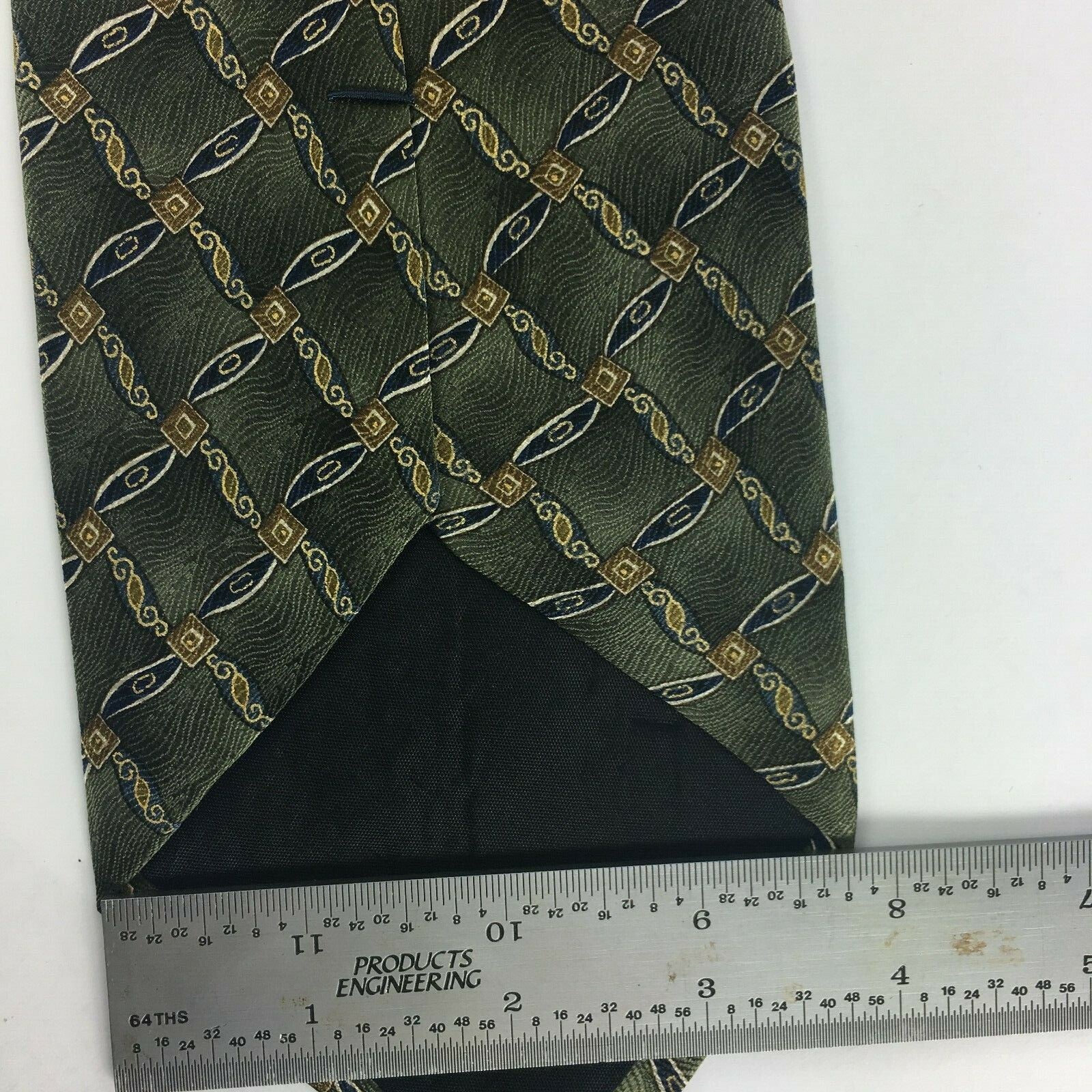 Genuine Geoffrey Beene Long Handmade Stylish Formal/Casual Tie Multi Coloured