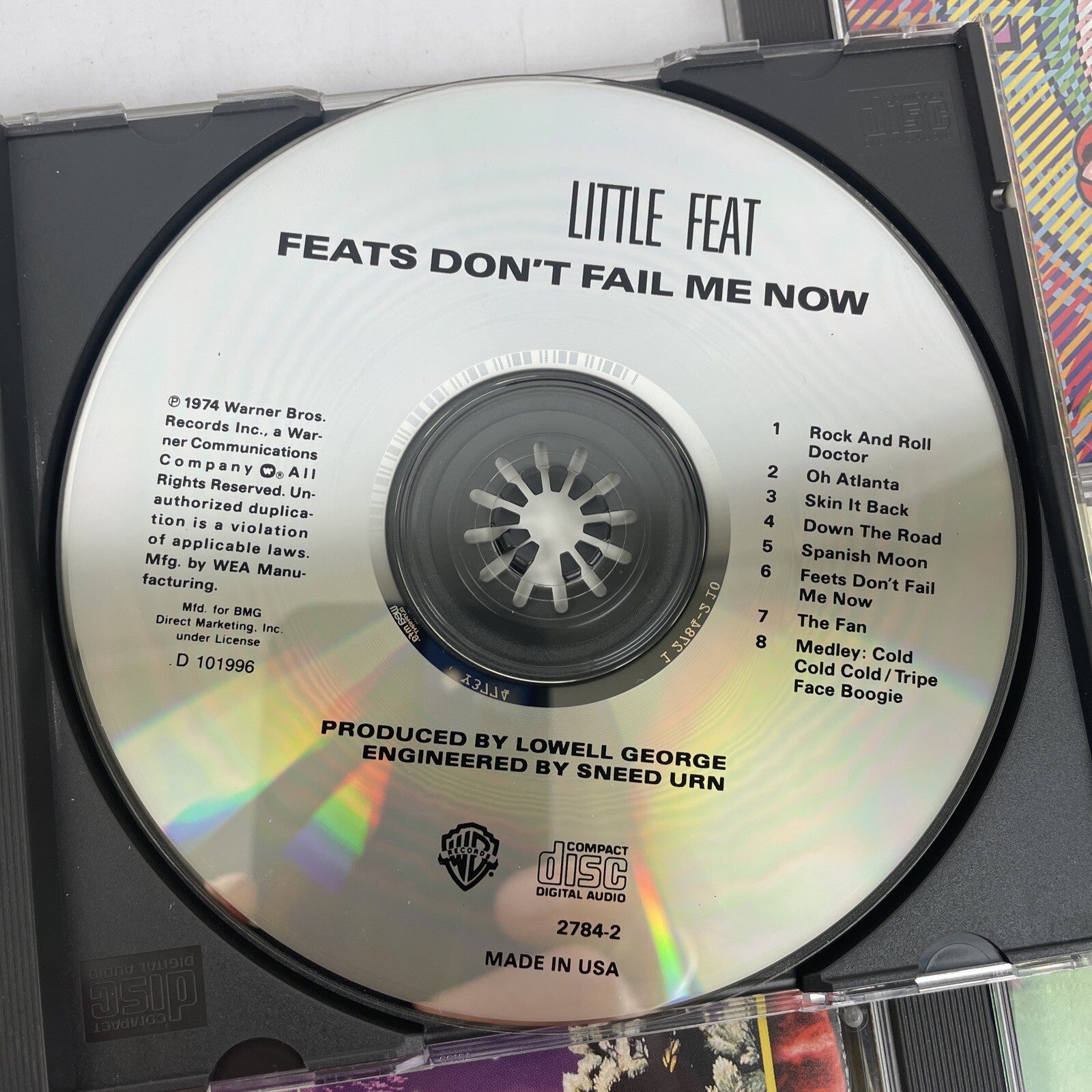 Little Feet 6 CD Lot Dixie Chicken Feats Don't Fail Me Now Let It Roll The Mambo