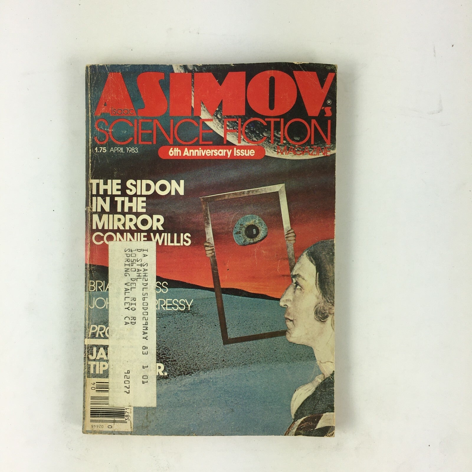 April 1983 Isaac Asimov's Science Fiction Magazine The Sidon in the Mirror