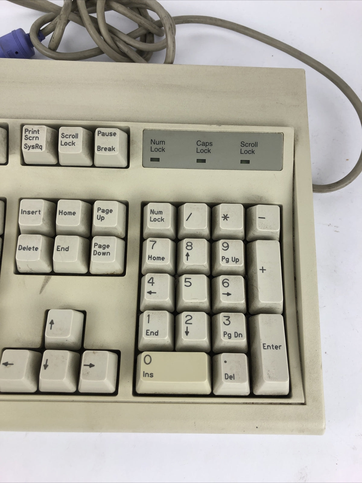 Rare Vintage Key Tronic E03601MSESPEC-C Wired 6 Pin Keyboard