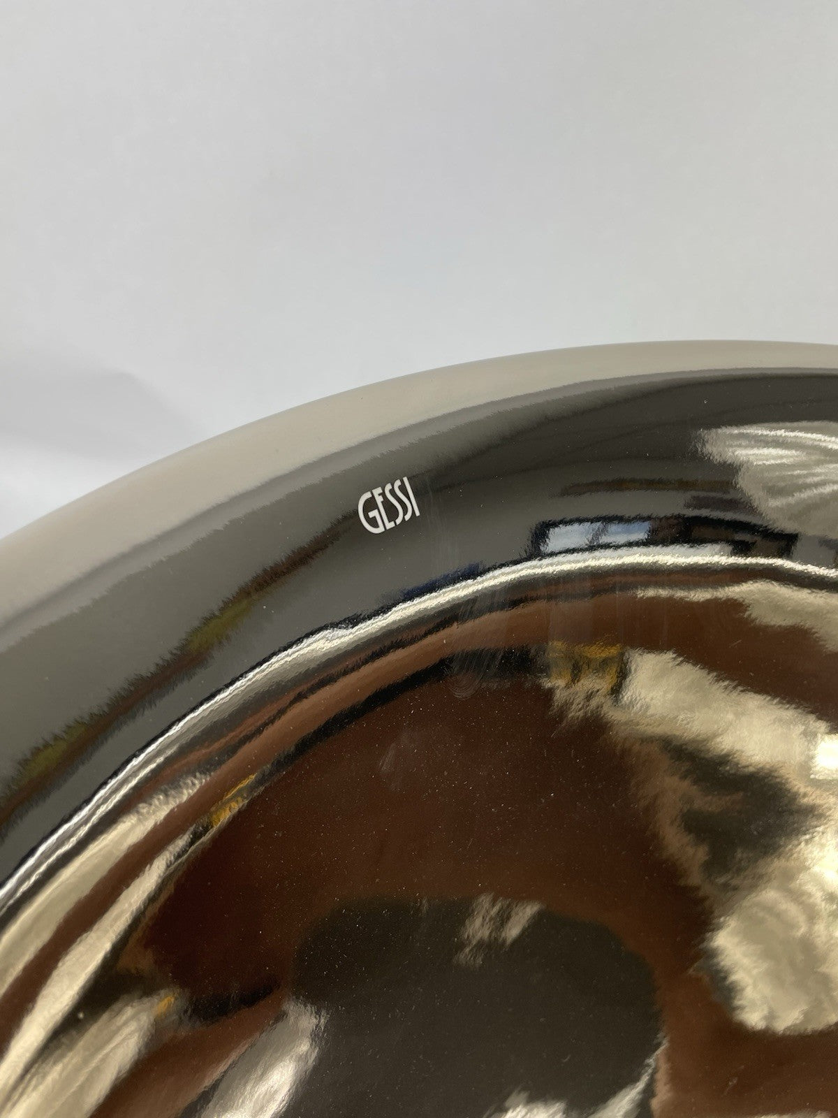 Gessi Goccia countertop washbasin bright copper luxury vessel sink