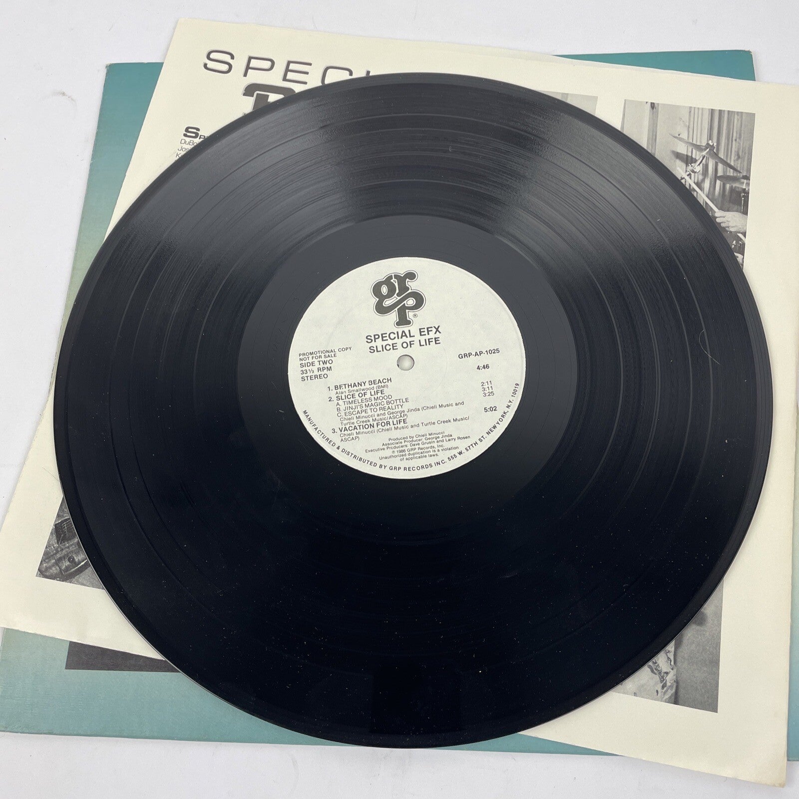 Special EFX Vinyl Slice Of Life Digital Master Vinyl Record LP Jazz