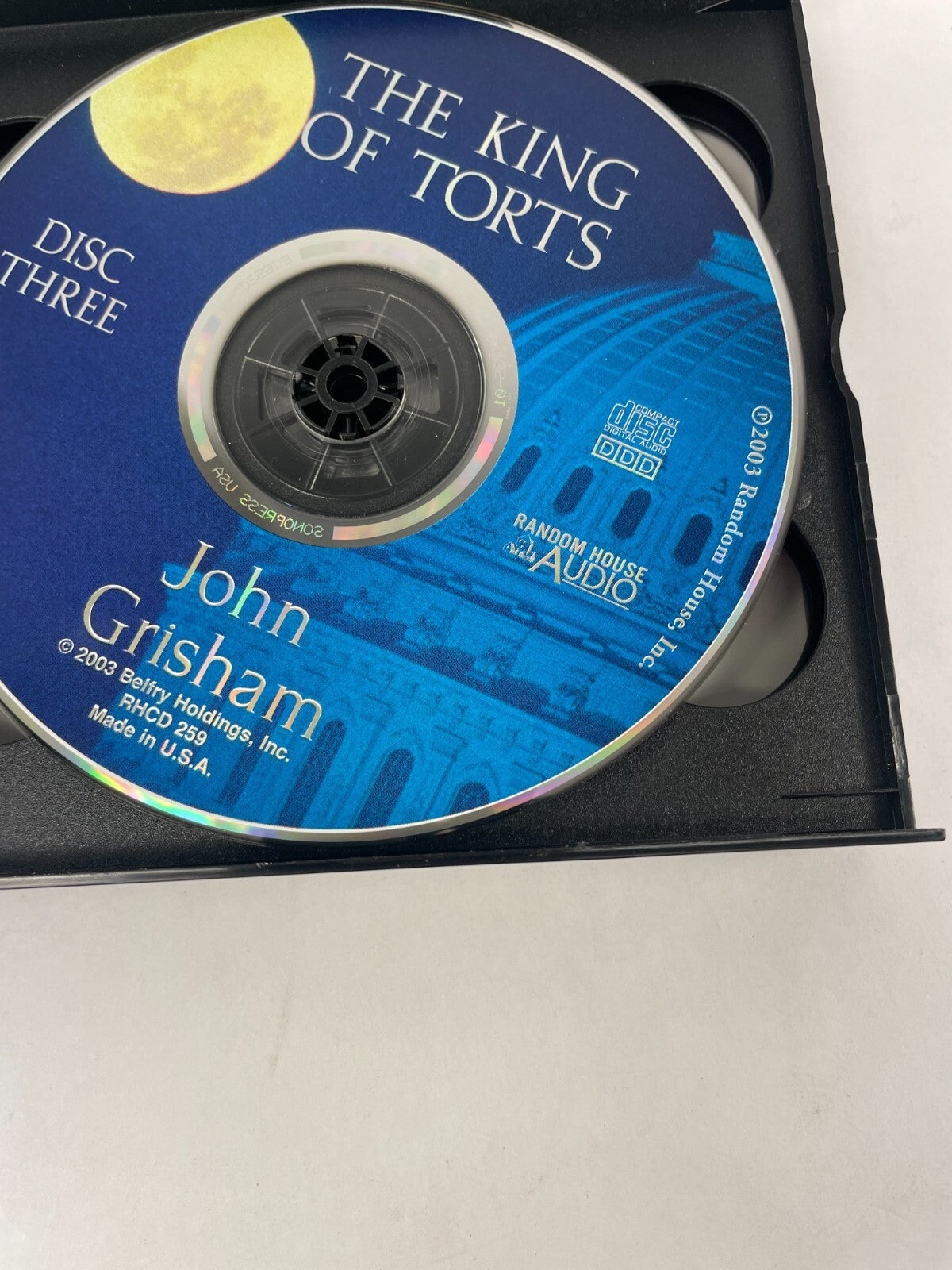The King Of Torts John Grisham Read By Dennis Bountsikaris Executive ProducCD#73