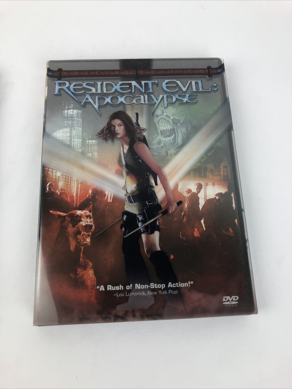 Resident Evil & Resident Evil Apocalypse DVD Resurrected Edition - Mint Discs