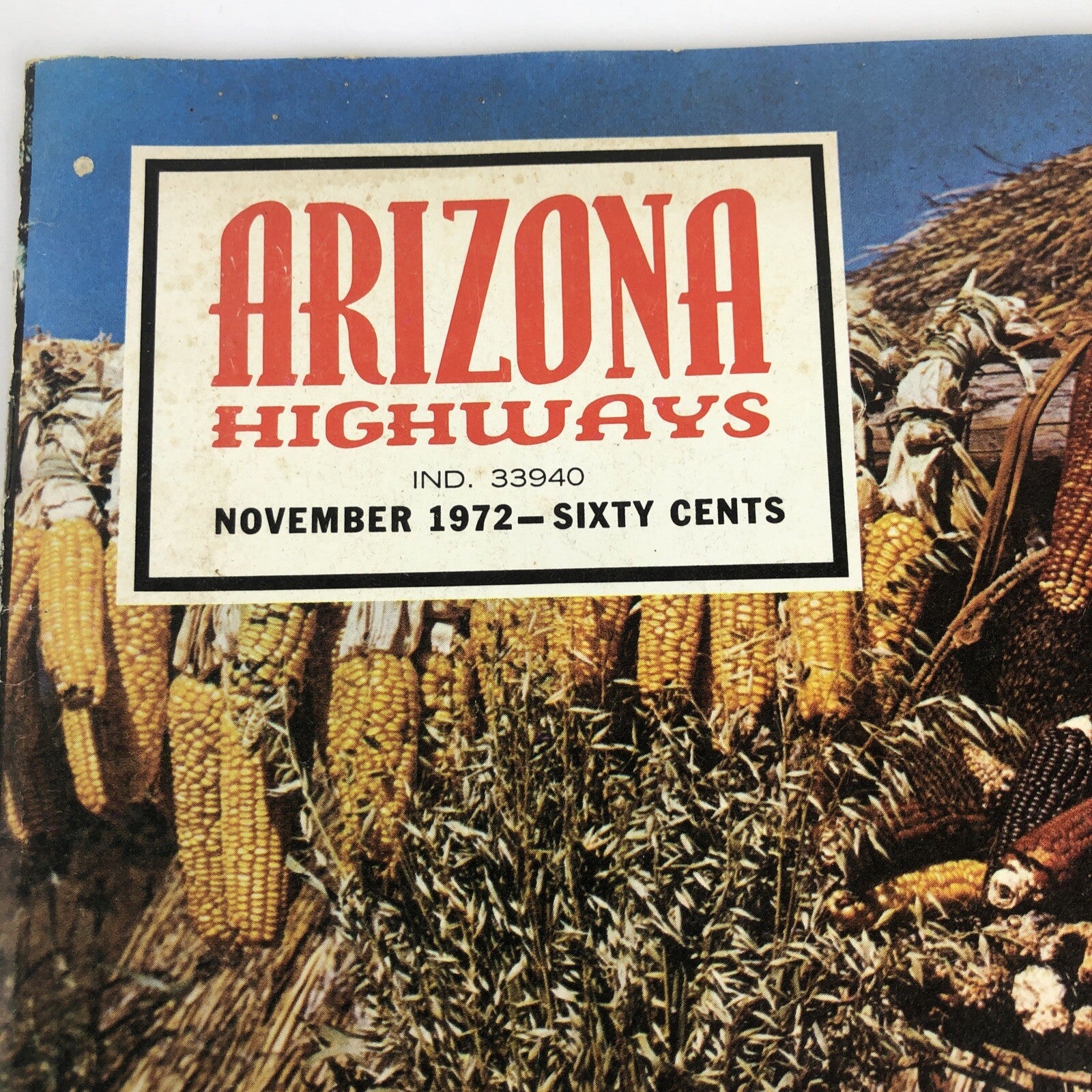 RARE 1972 NOVEMBER ARIZONA HIGHWAYS THORNE MINATURE ROOMS SYCAMORE WESTERN WAYS