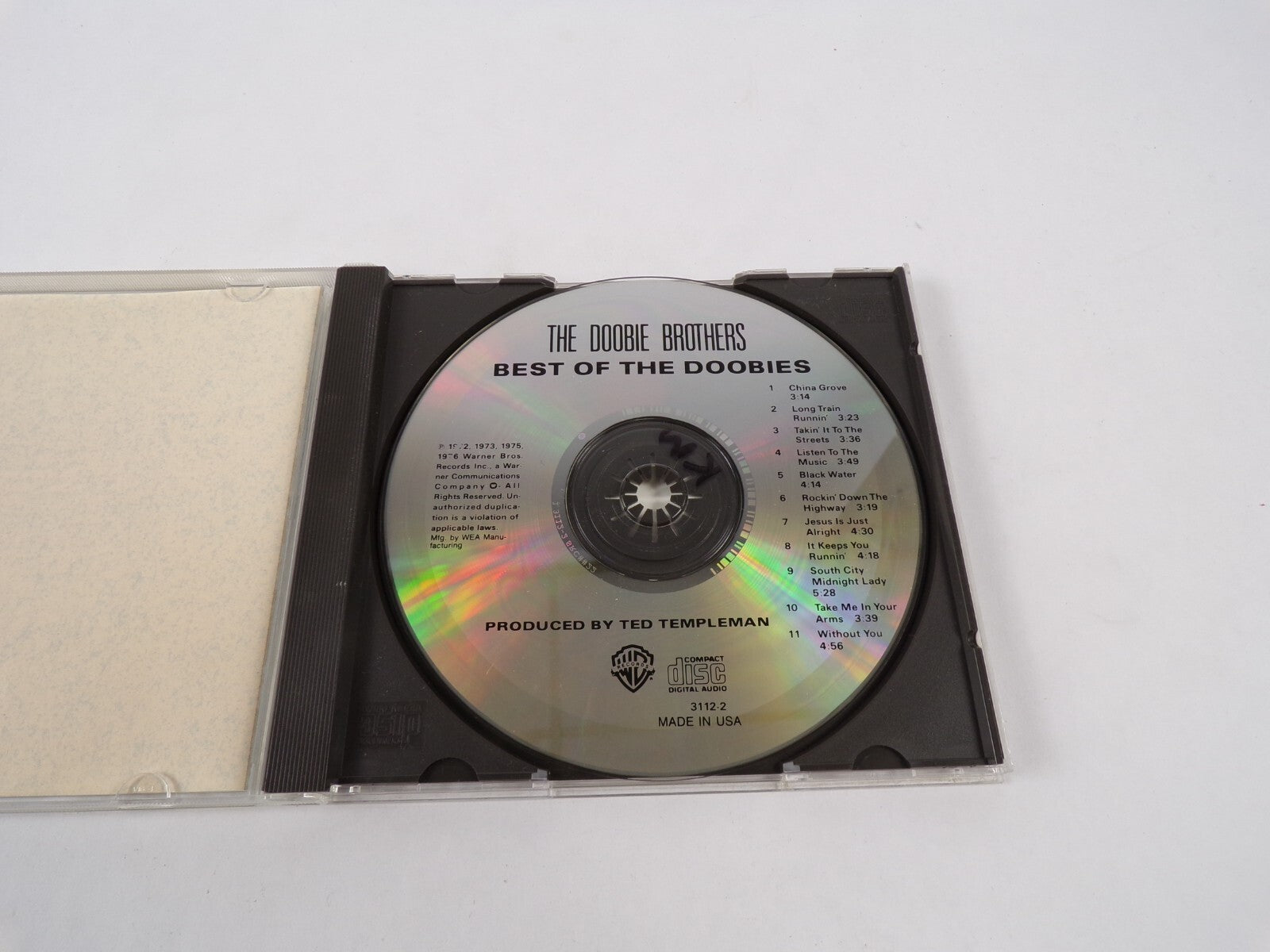 Best Of The Doobies China Grove Long Train Runnin Takin It To The Streets CD#27