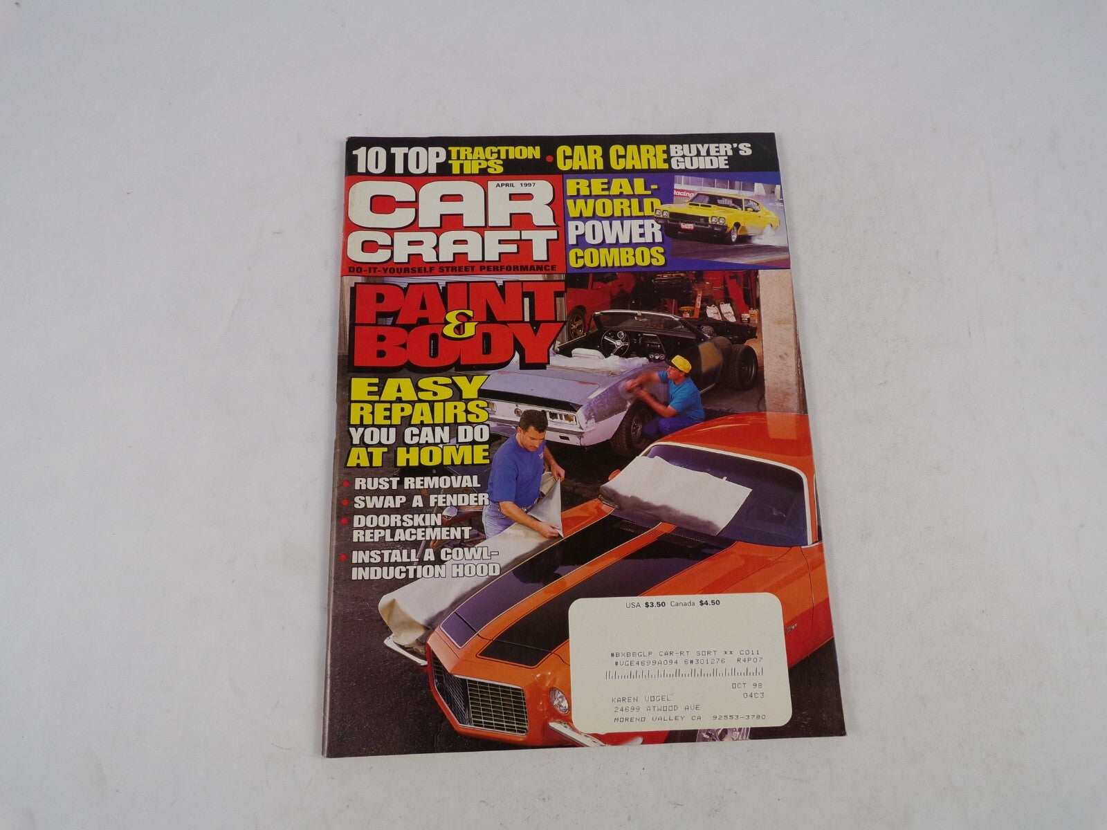 April 1997 Car Craft Paint & Body Easy Repairs You Can Do At Home Real-World Pow