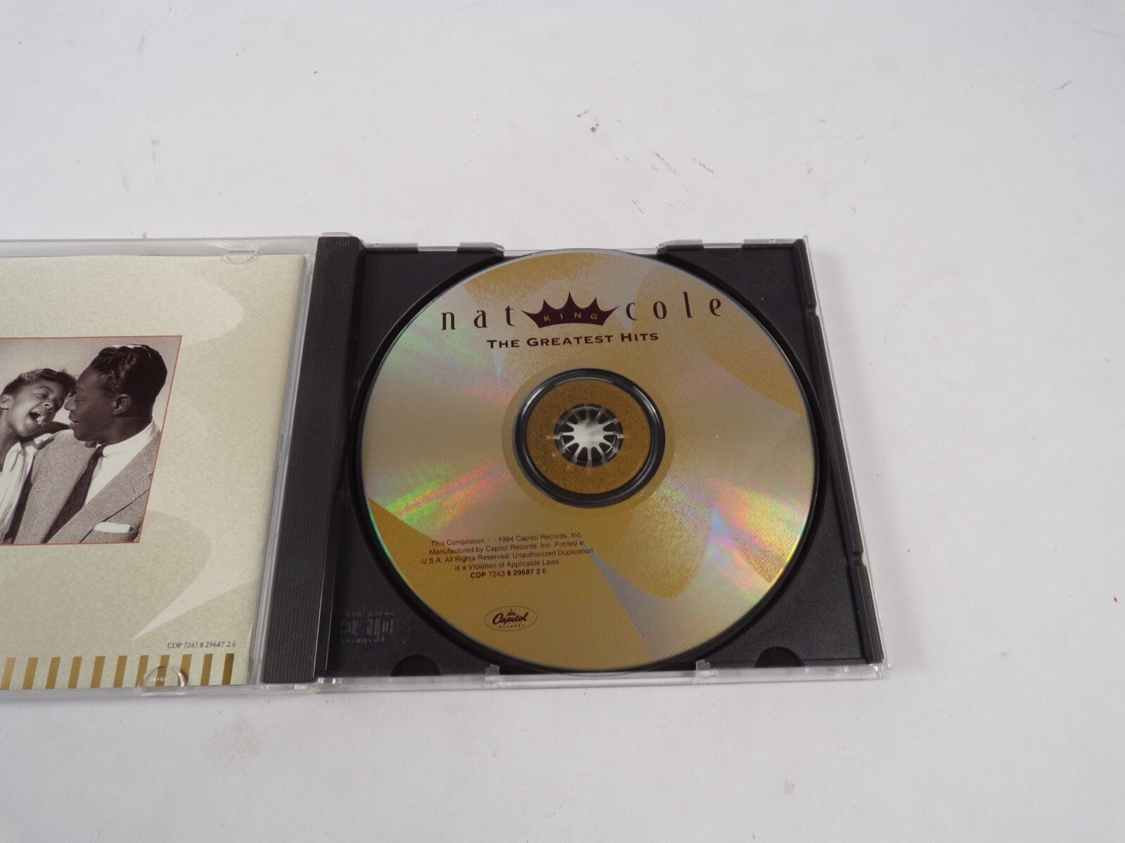 The Greatest Hits Nat Cole Orange Colored Sky(M.DeLugg/W.Stein) Smile CD#39
