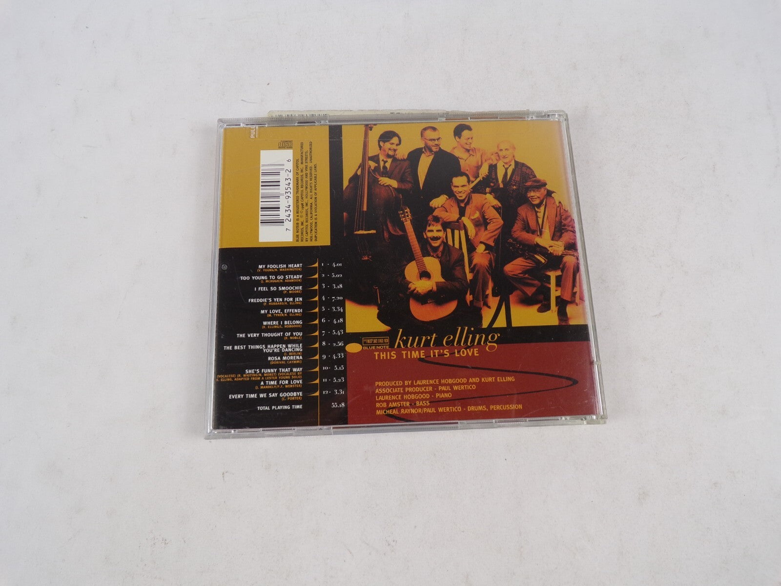 Kurt Elling This Time It's Love My Foolish Heart Too Young To Go Steady I CD#22