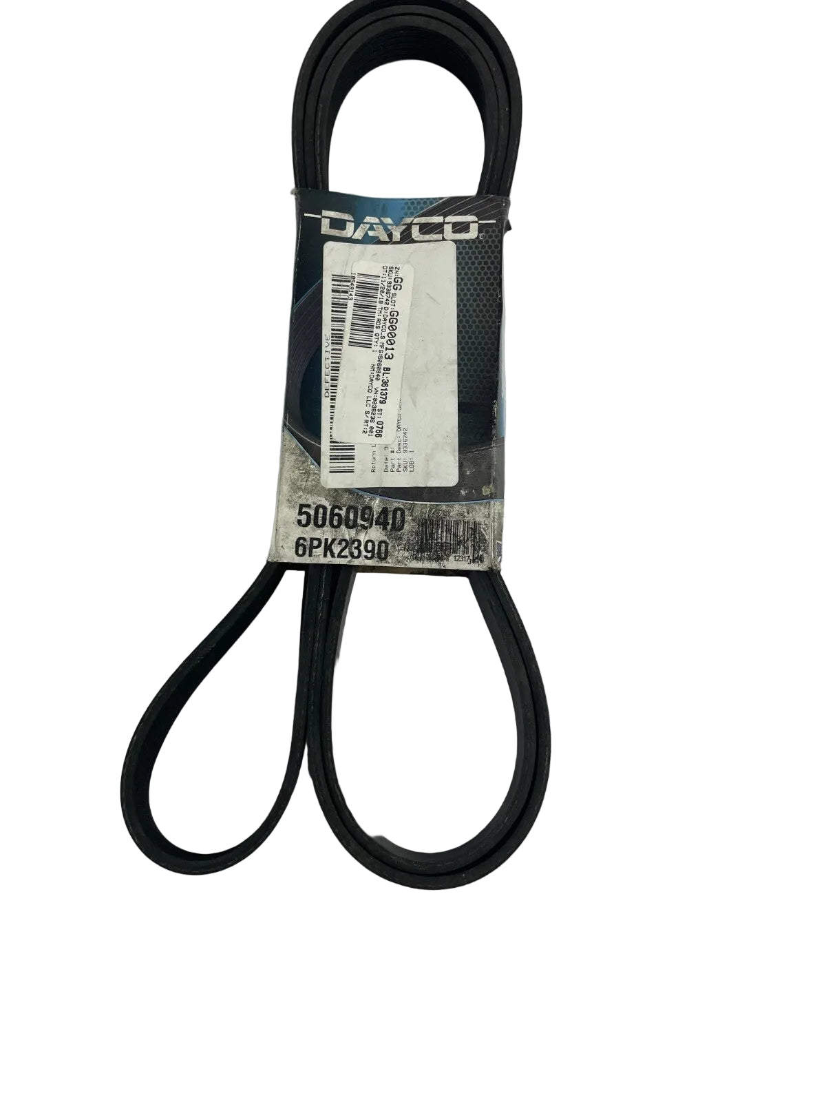 Dayco Drive Rite 5060740DR 740K6DR 6-rib utility V-belt OEM automotive accessory drive replacement belt A10 EPDM rubber serpentine belt